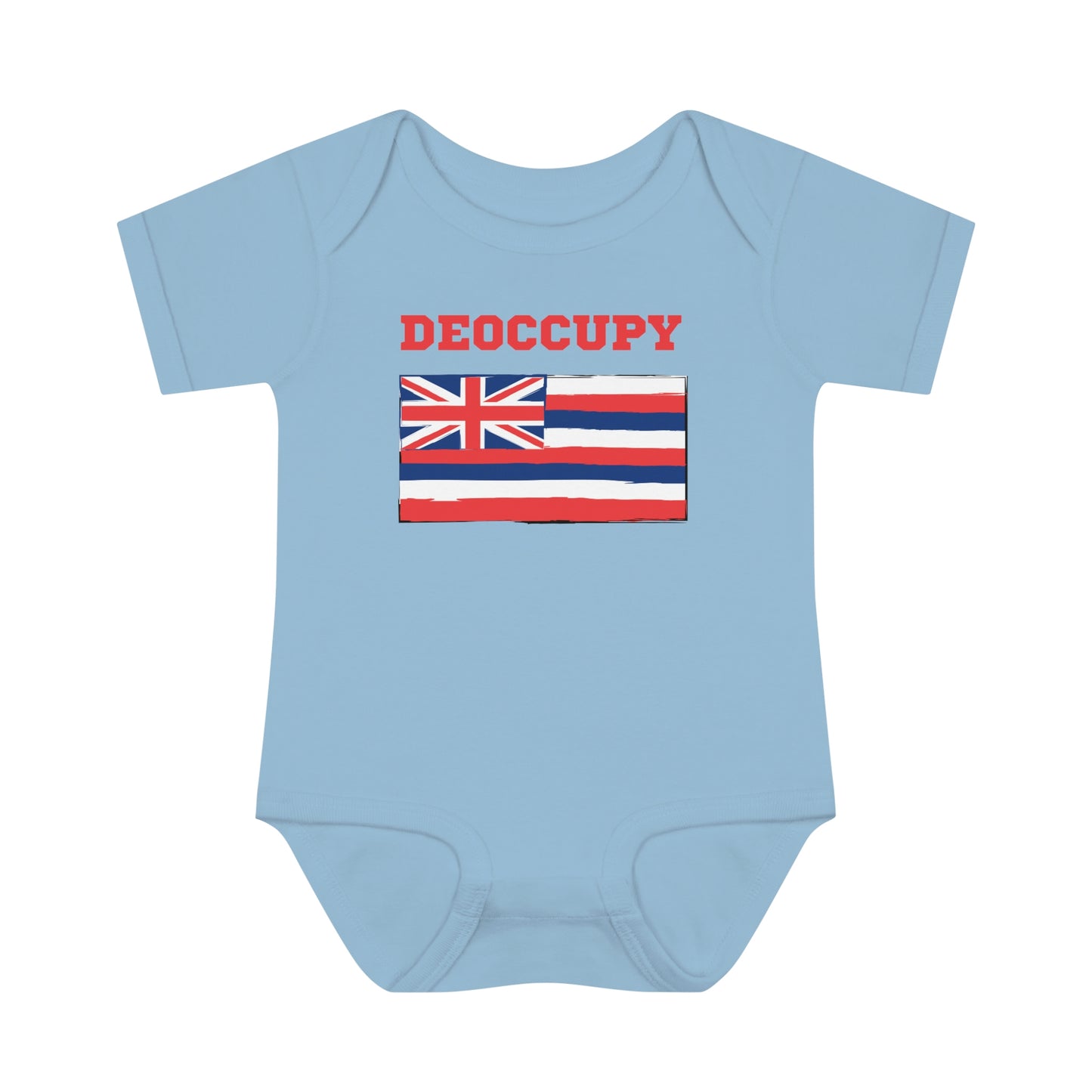 DEOCCUPY Infant Baby Rib Bodysuit