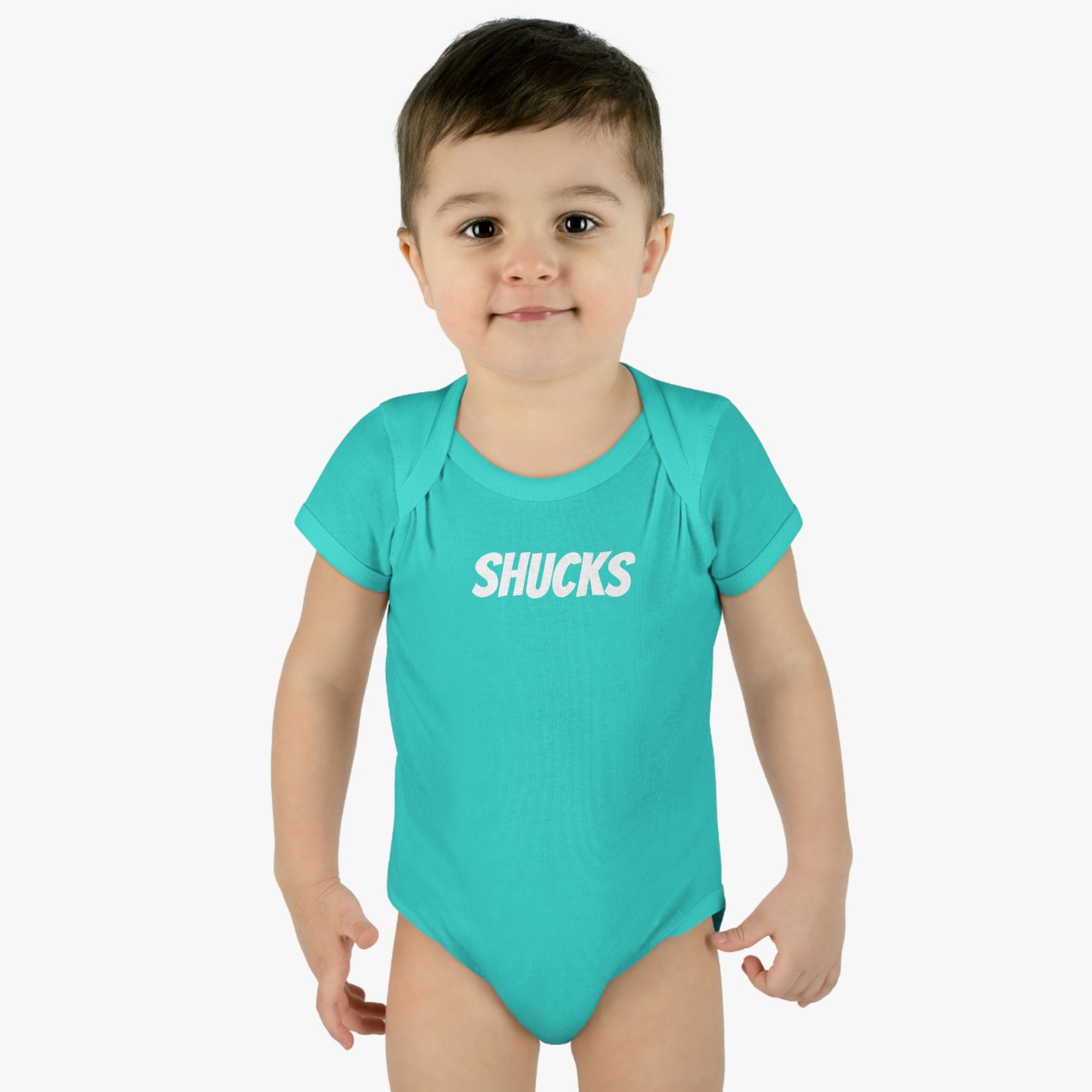 Shucks Infant Baby Rib Bodysuit