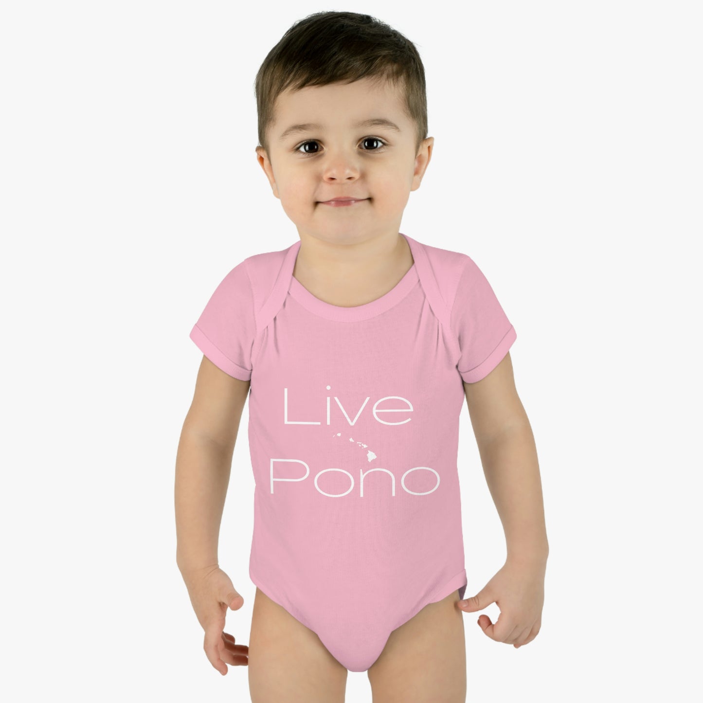 Live Pono Infant Baby Rib Bodysuit