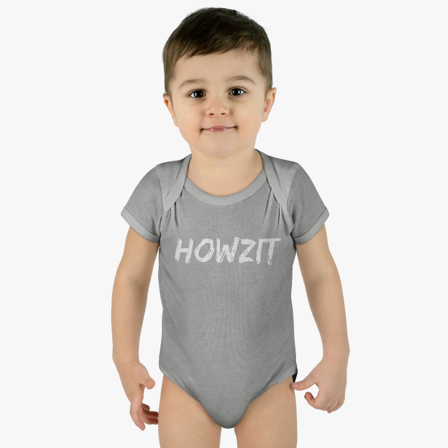 Howzit Infant Baby Rib Bodysuit