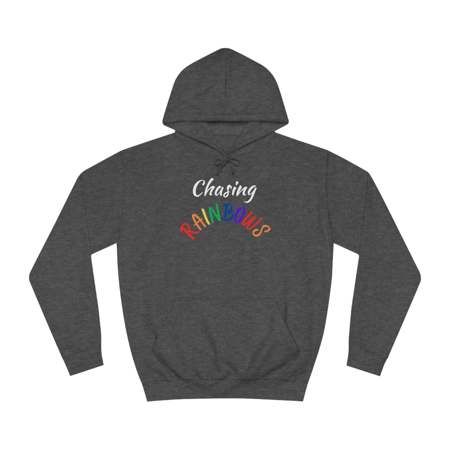 Chassing Rainbows Unisex College Hoodie