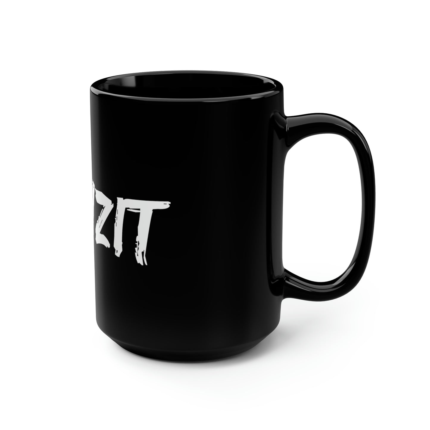 Howzit Black Mug, 15oz