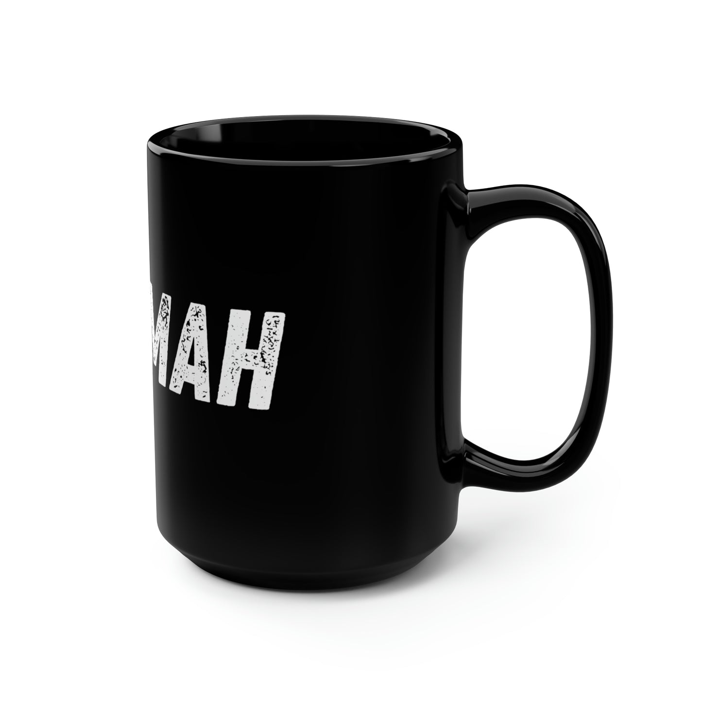 Hammah Black Mug, 15oz