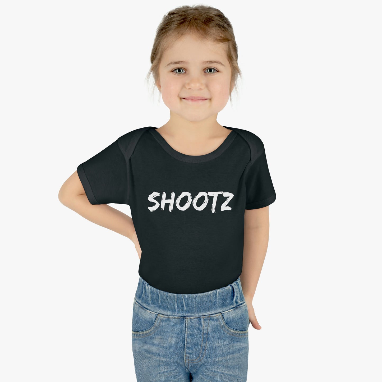 Shootz Infant Baby Rib Bodysuit