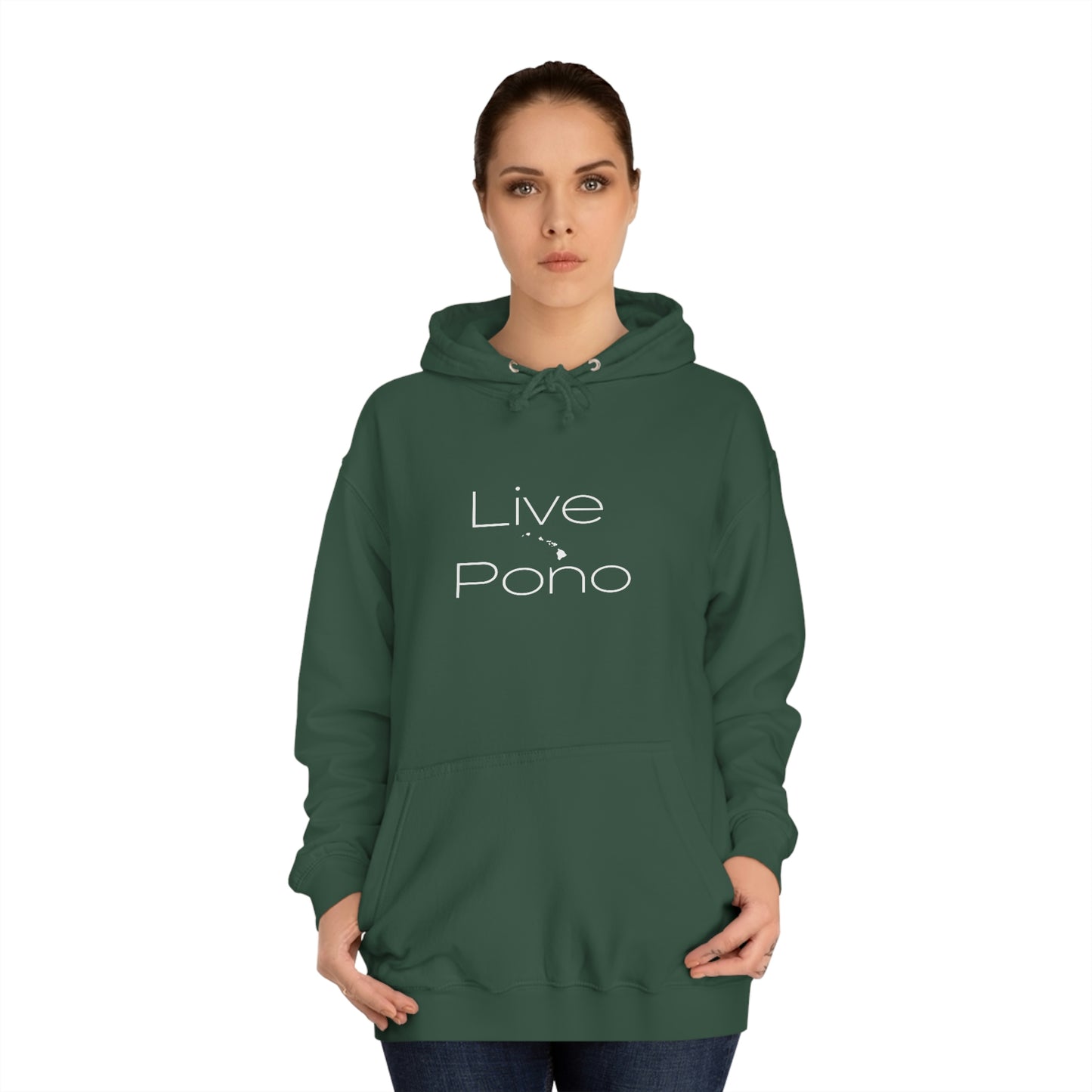 Live Pono Unisex College Hoodie