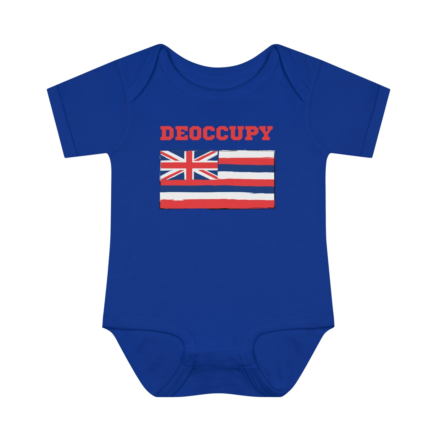 DEOCCUPY Infant Baby Rib Bodysuit