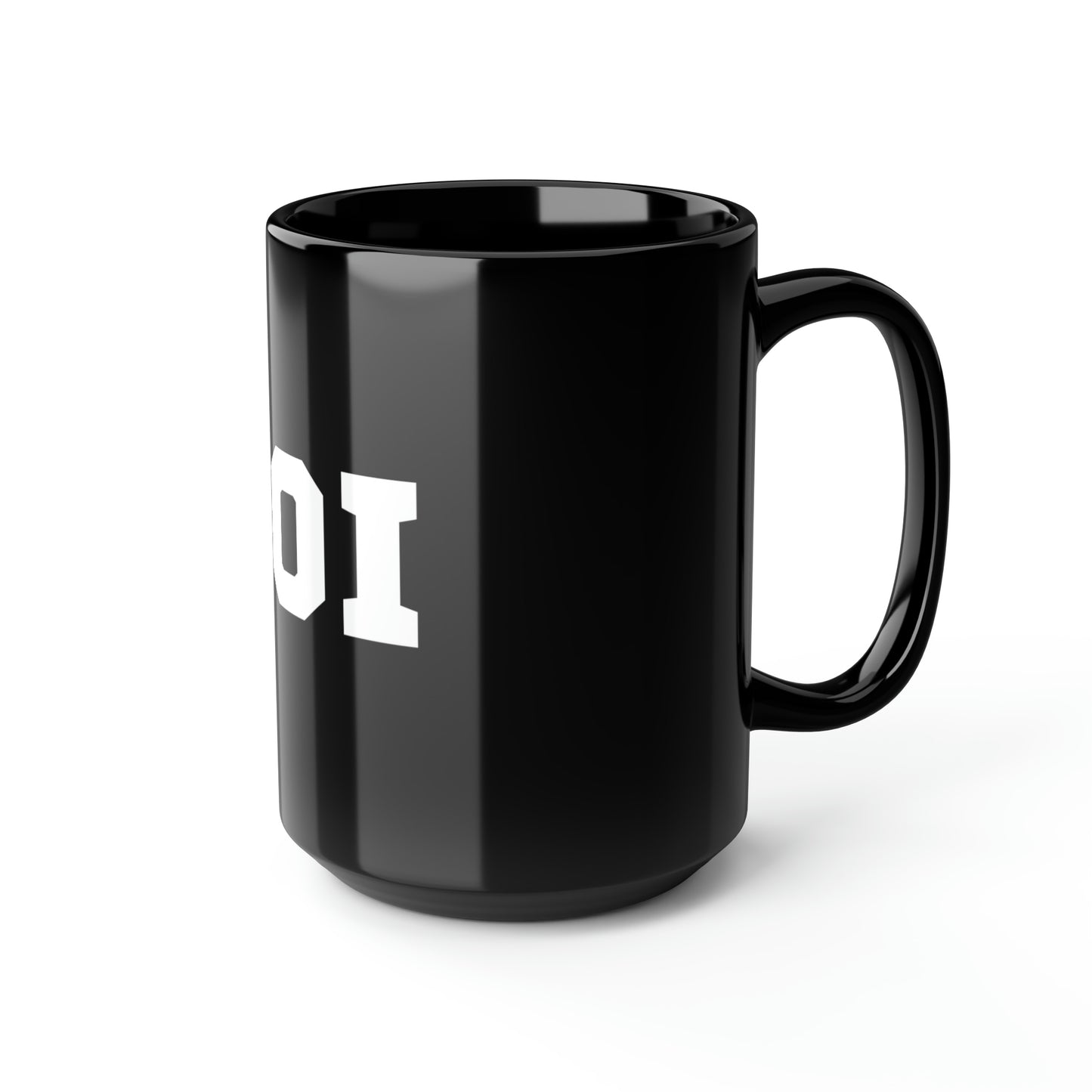 PoiBlack Mug, 15oz