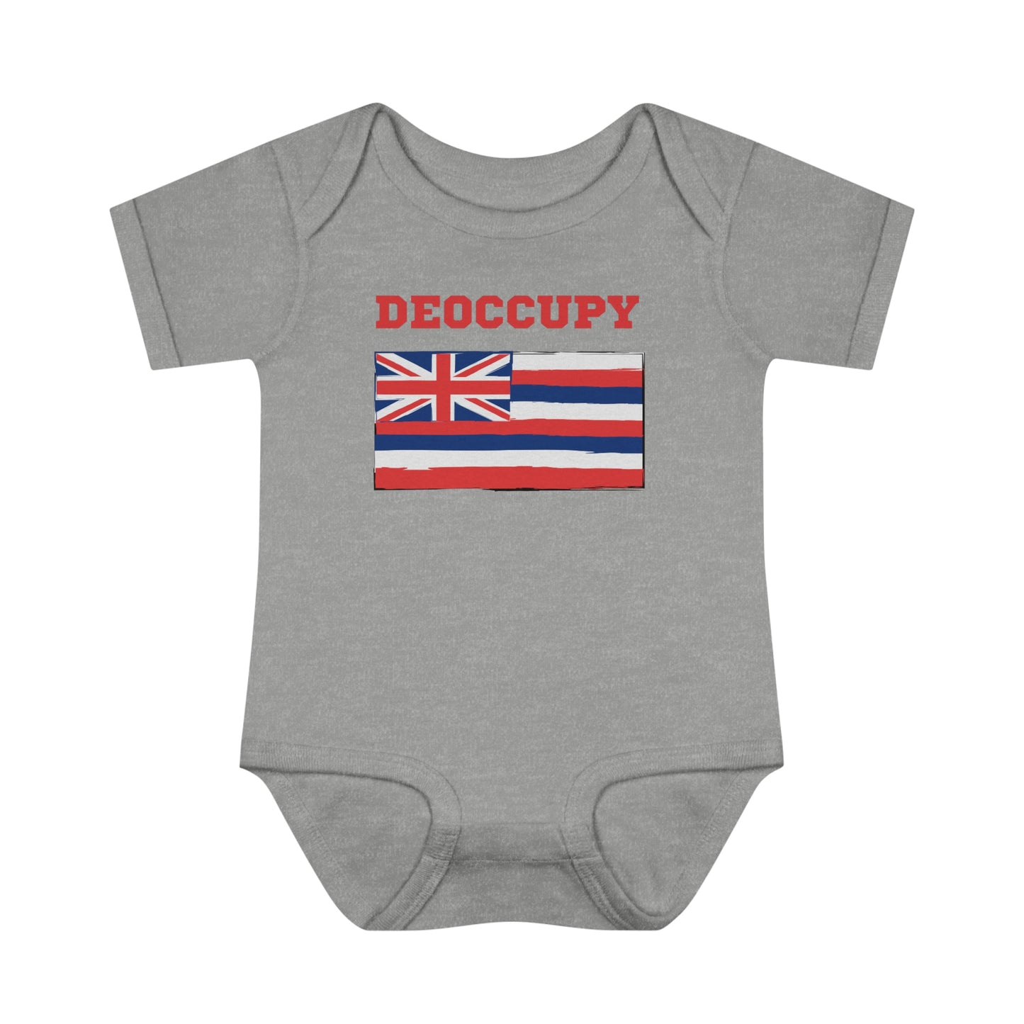 DEOCCUPY Infant Baby Rib Bodysuit