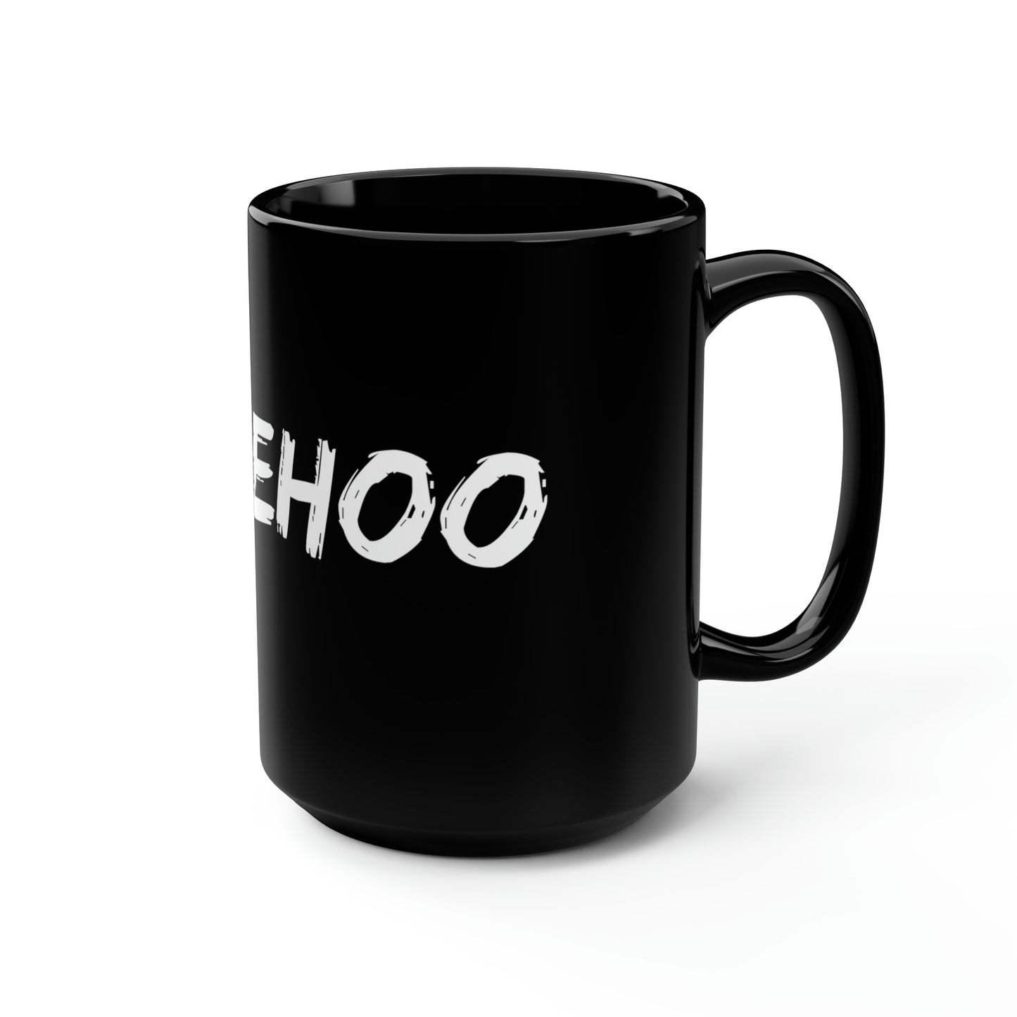 Cheehoo Black Mug, 15oz