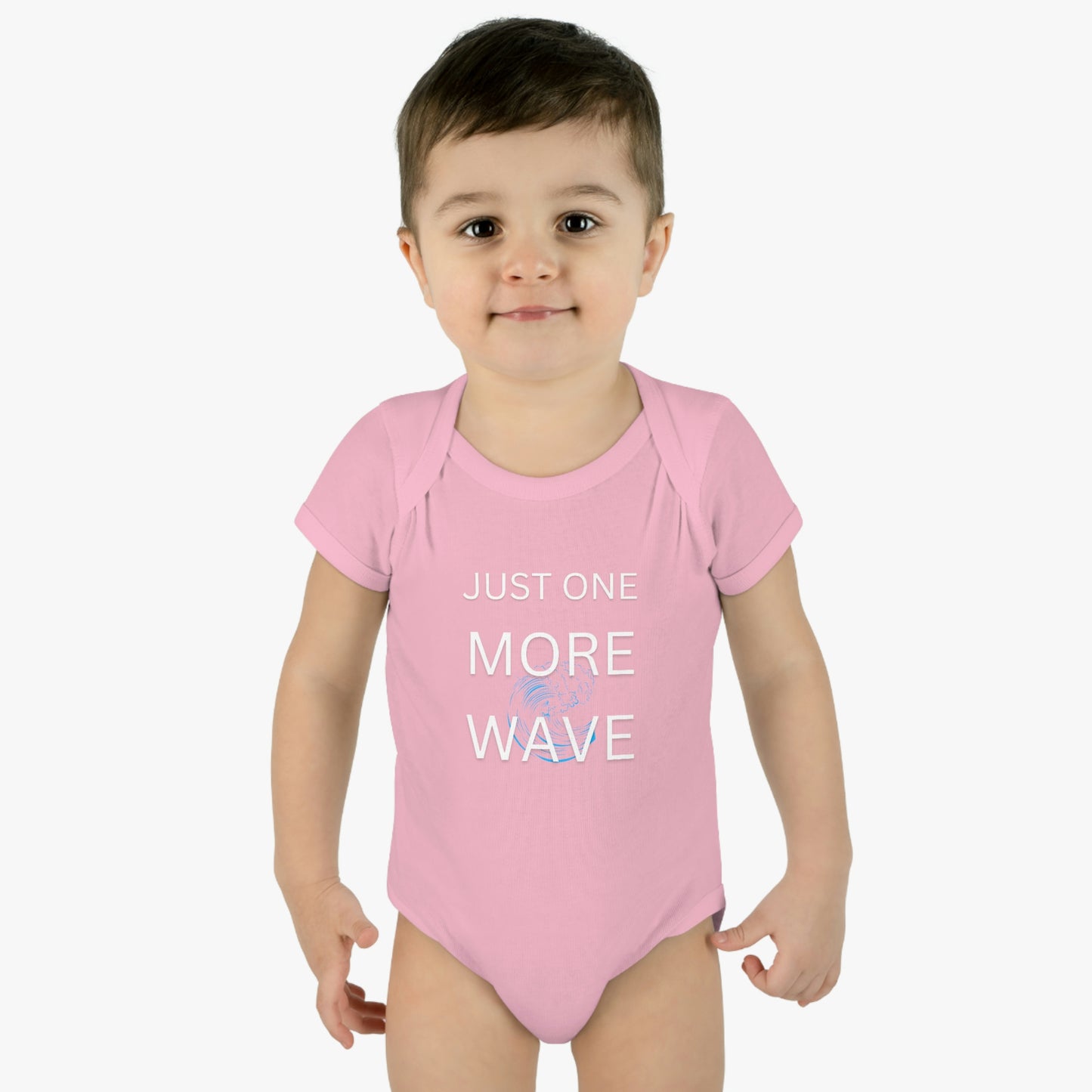 Just One More Way Infant Baby Rib Bodysuit