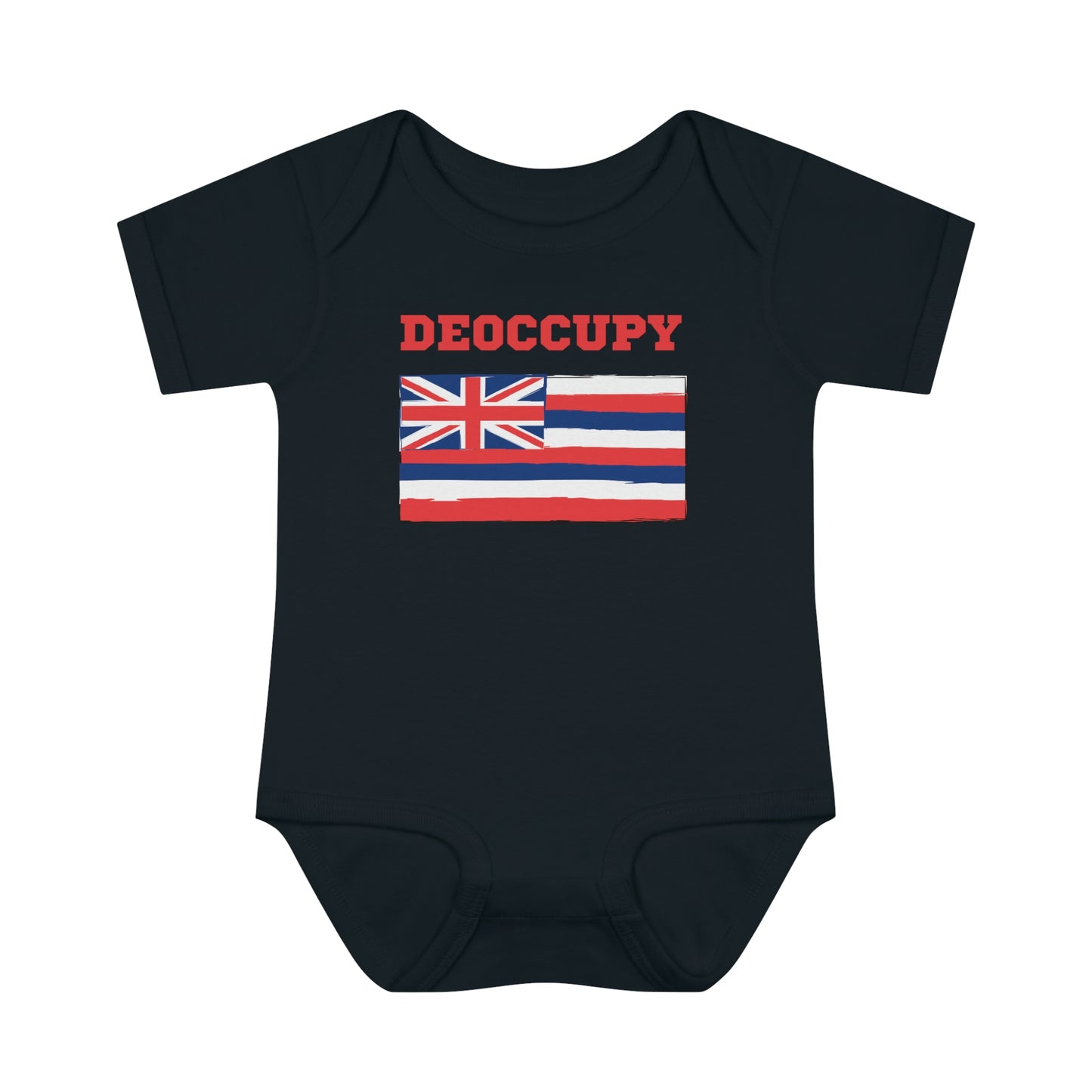 DEOCCUPY Infant Baby Rib Bodysuit