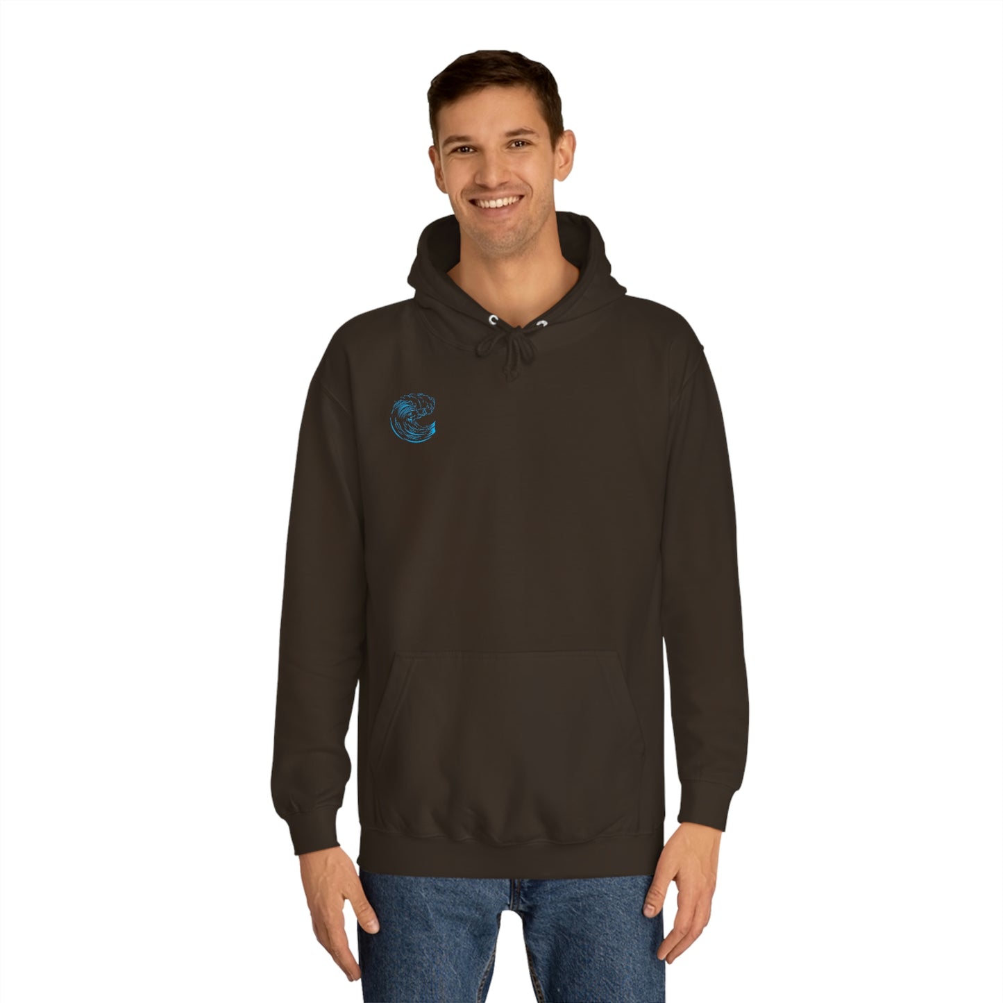 Just One More Wave Unisex College Hoodie