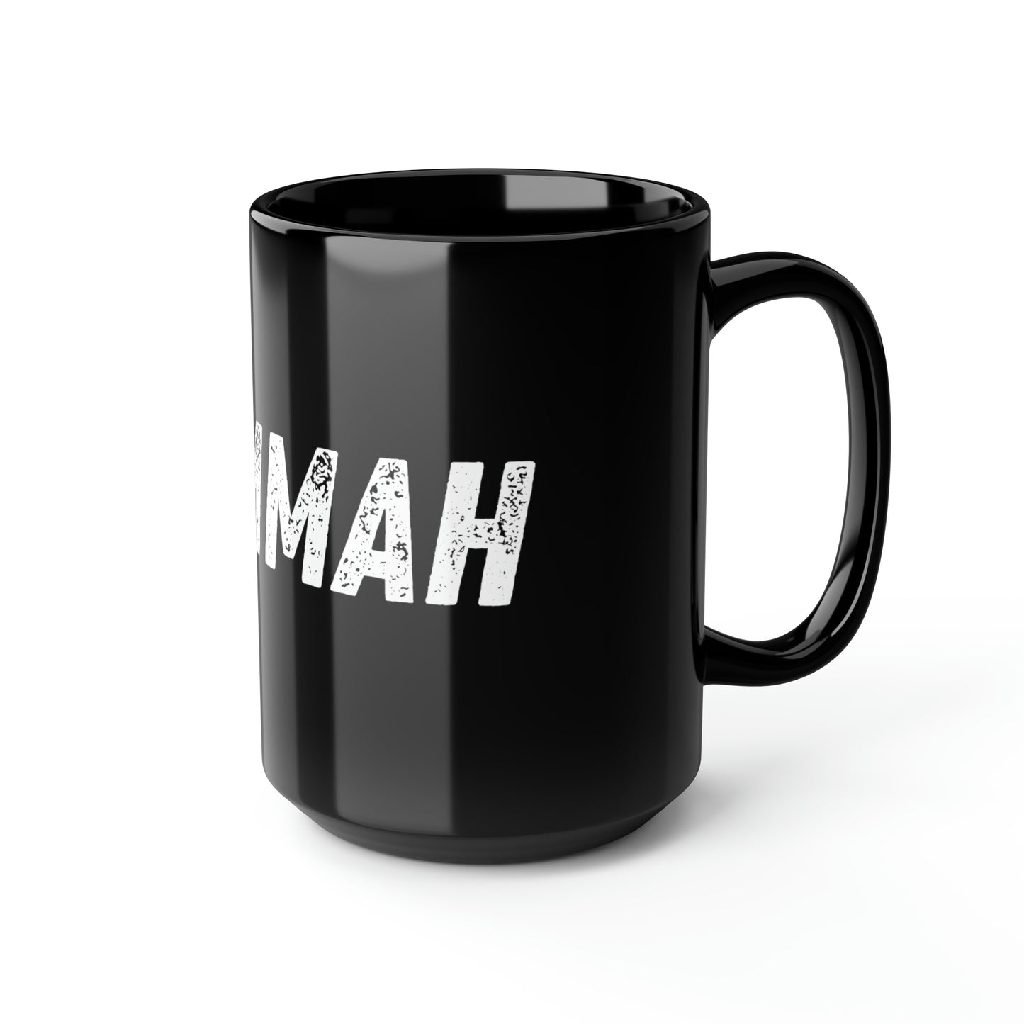 Hammah Black Mug, 15oz