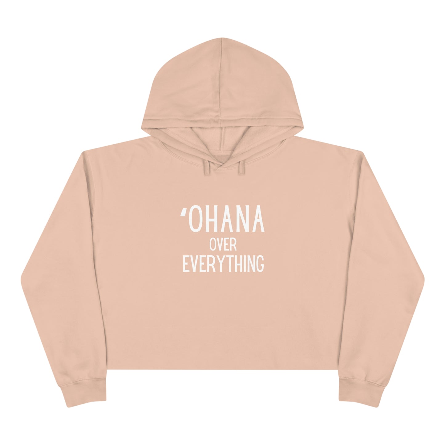 Ohana Crop Hoodie