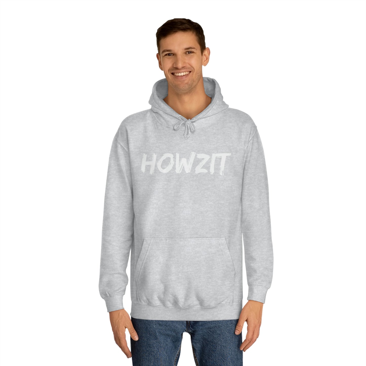 Howzit Unisex College Hoodie