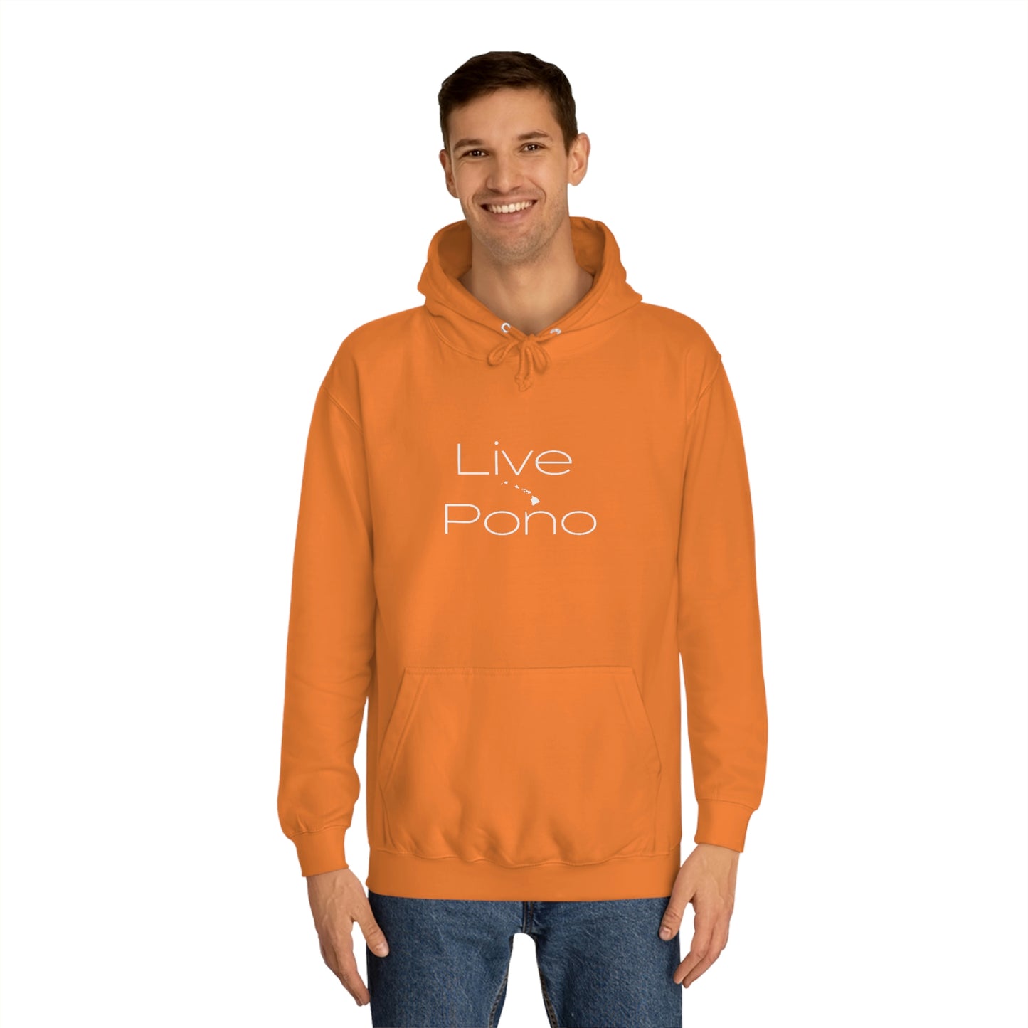 Live Pono Unisex College Hoodie