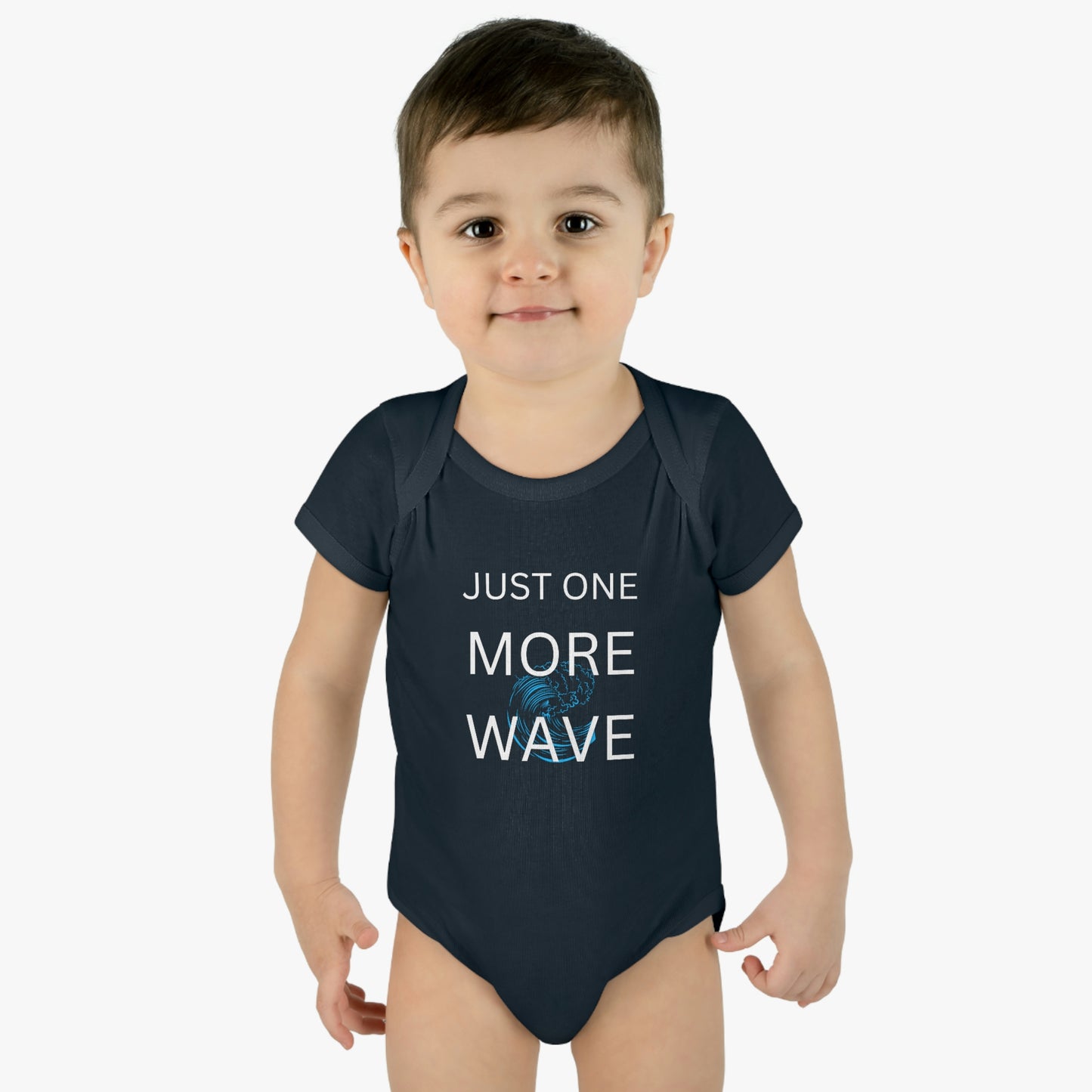 Just One More Way Infant Baby Rib Bodysuit