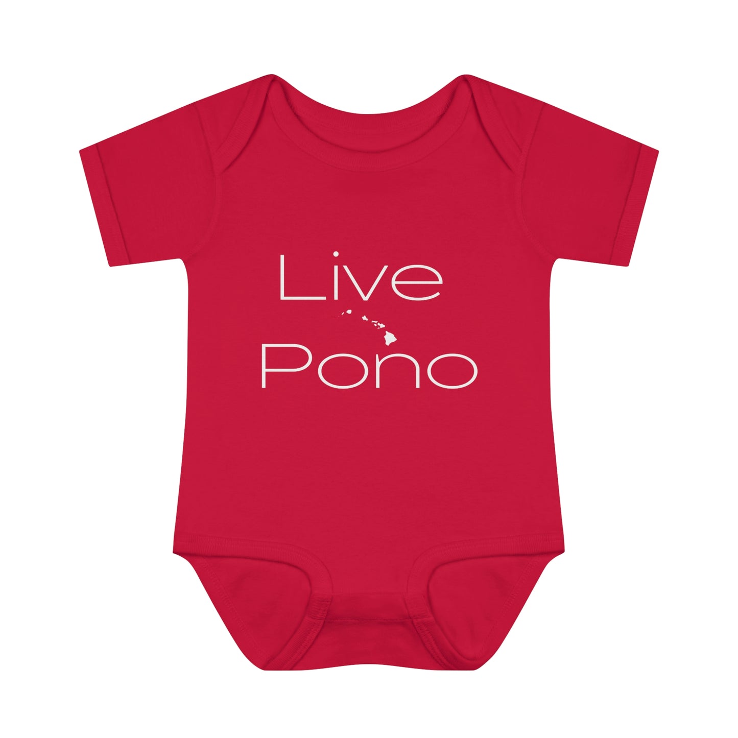 Live Pono Infant Baby Rib Bodysuit