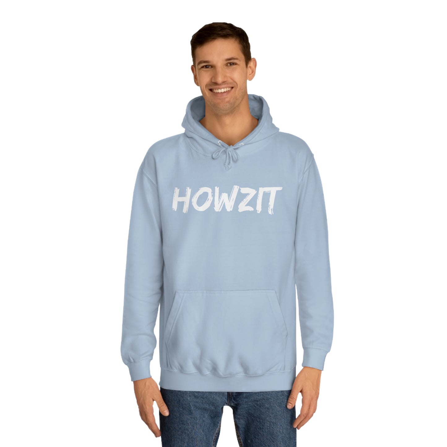 Howzit Unisex College Hoodie