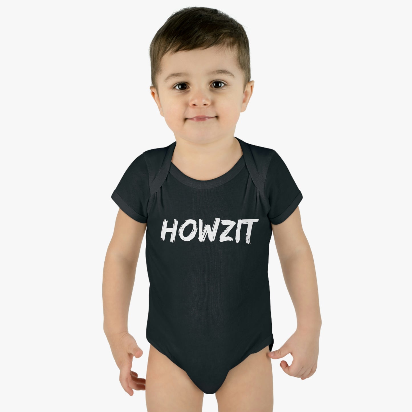 Howzit Infant Baby Rib Bodysuit