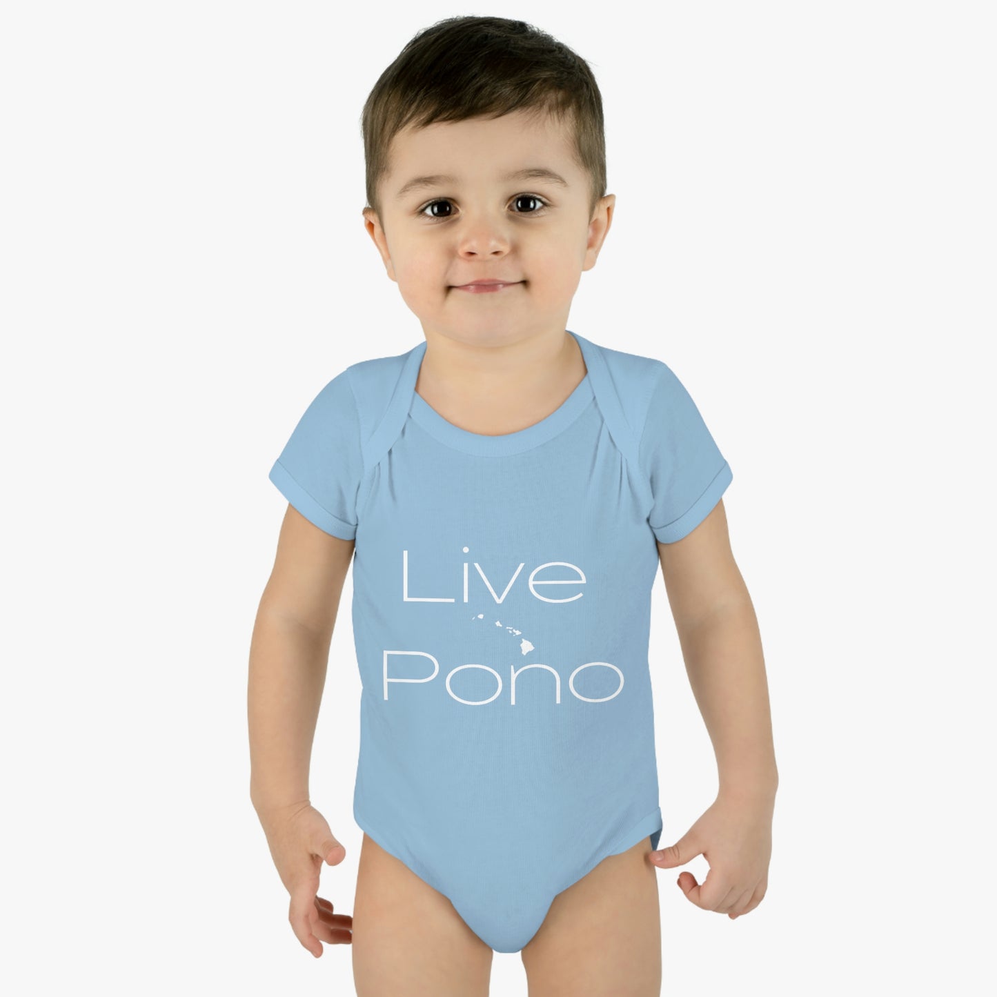 Live Pono Infant Baby Rib Bodysuit