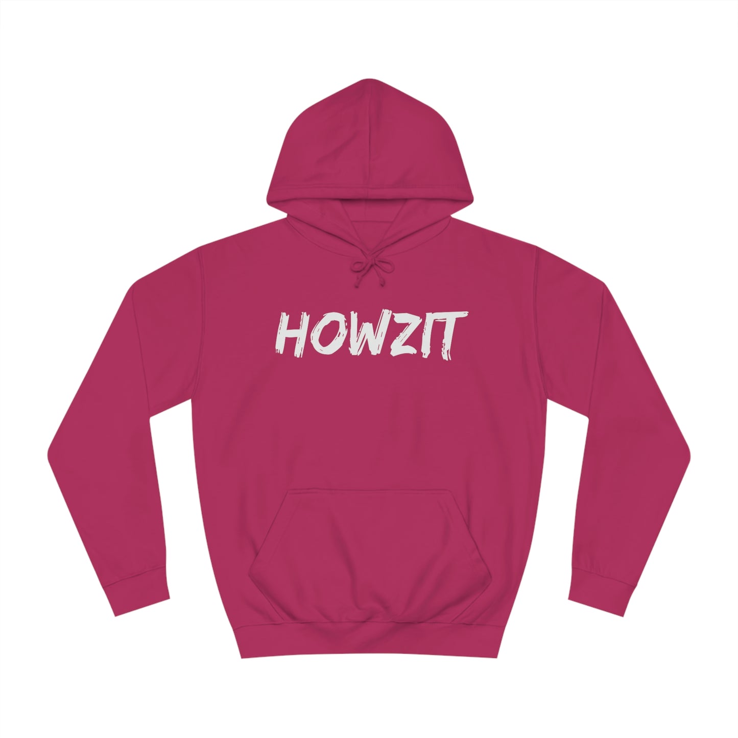 Howzit Unisex College Hoodie