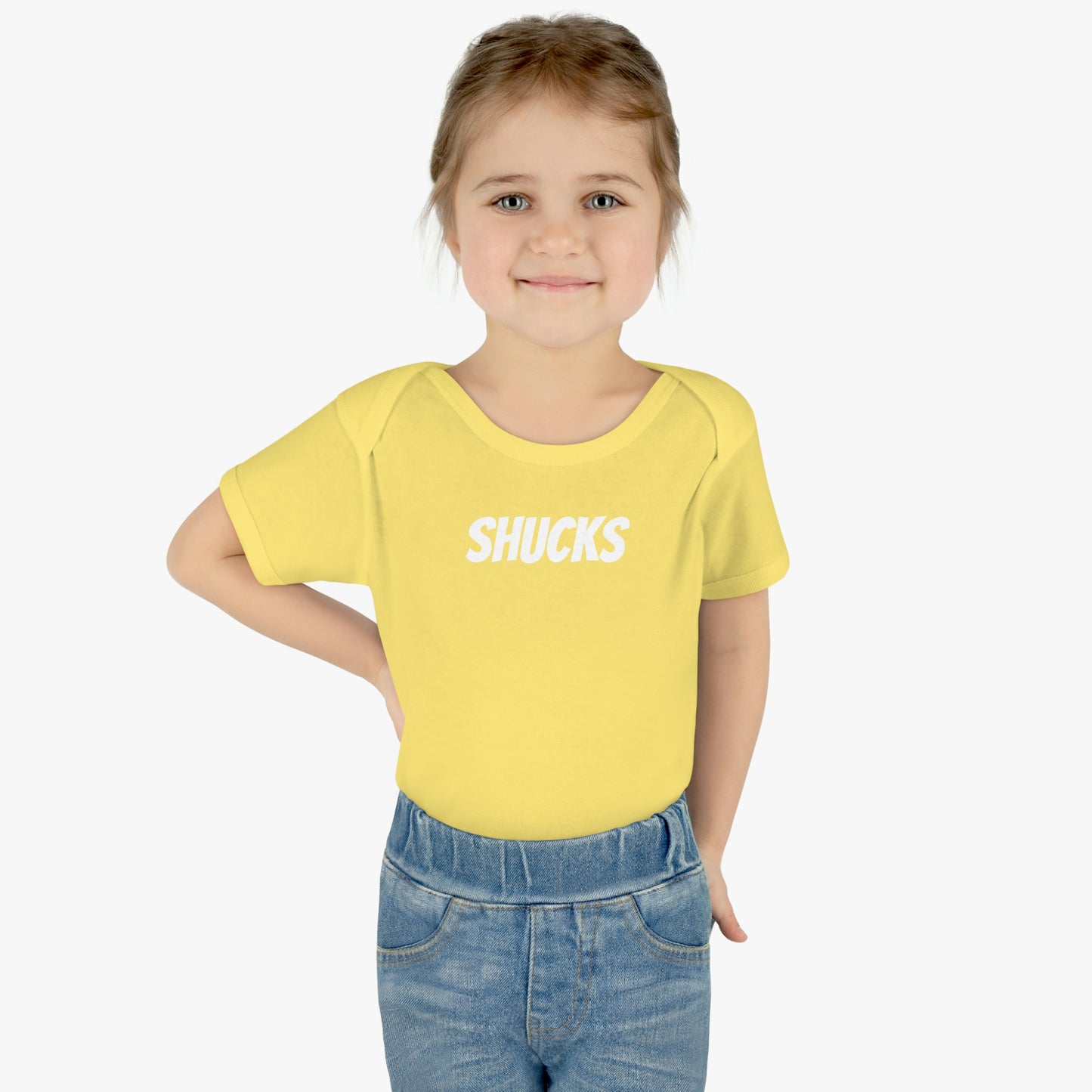 Shucks Infant Baby Rib Bodysuit