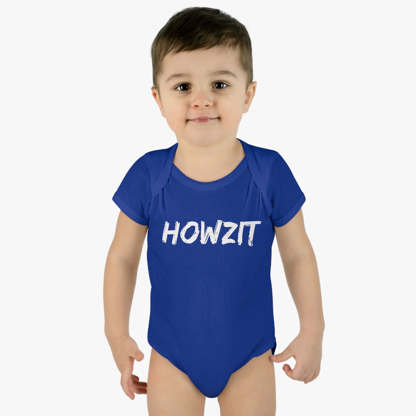 Howzit Infant Baby Rib Bodysuit