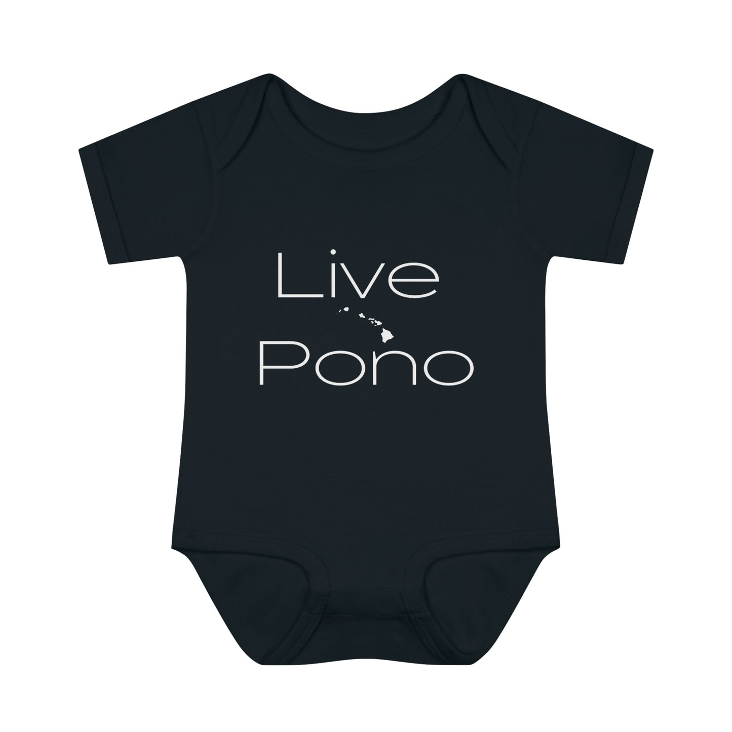 Live Pono Infant Baby Rib Bodysuit