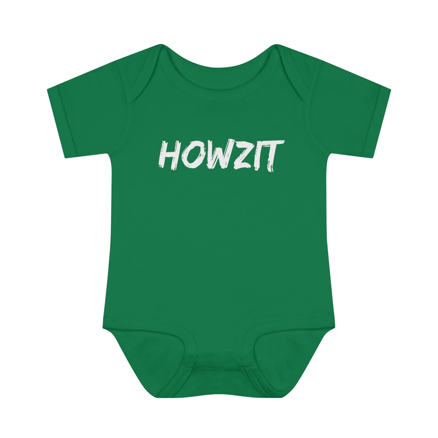 Howzit Infant Baby Rib Bodysuit