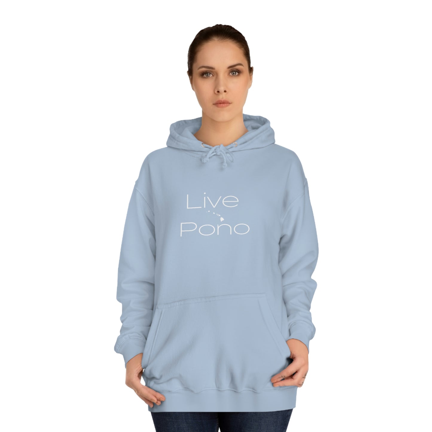 Live Pono Unisex College Hoodie