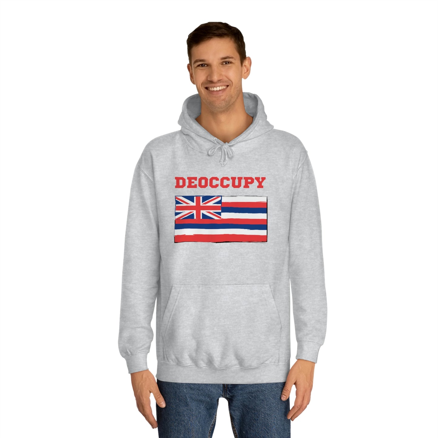 DEOCCUPY Unisex College Hoodie