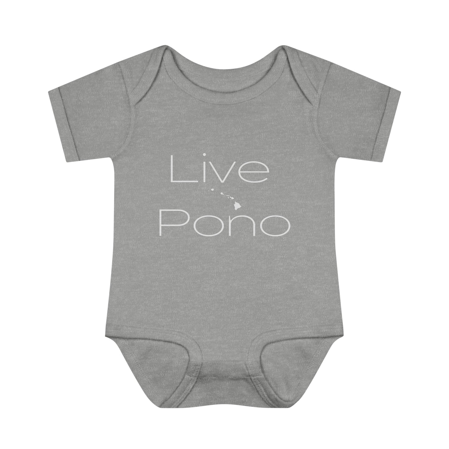 Live Pono Infant Baby Rib Bodysuit