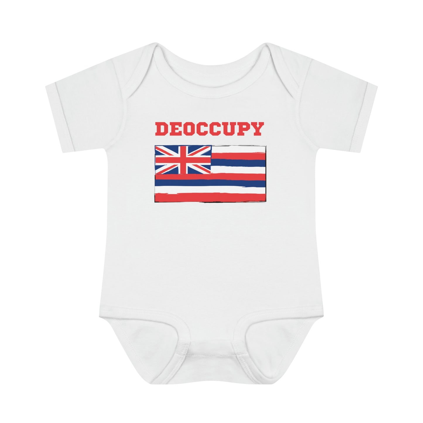 DEOCCUPY Infant Baby Rib Bodysuit