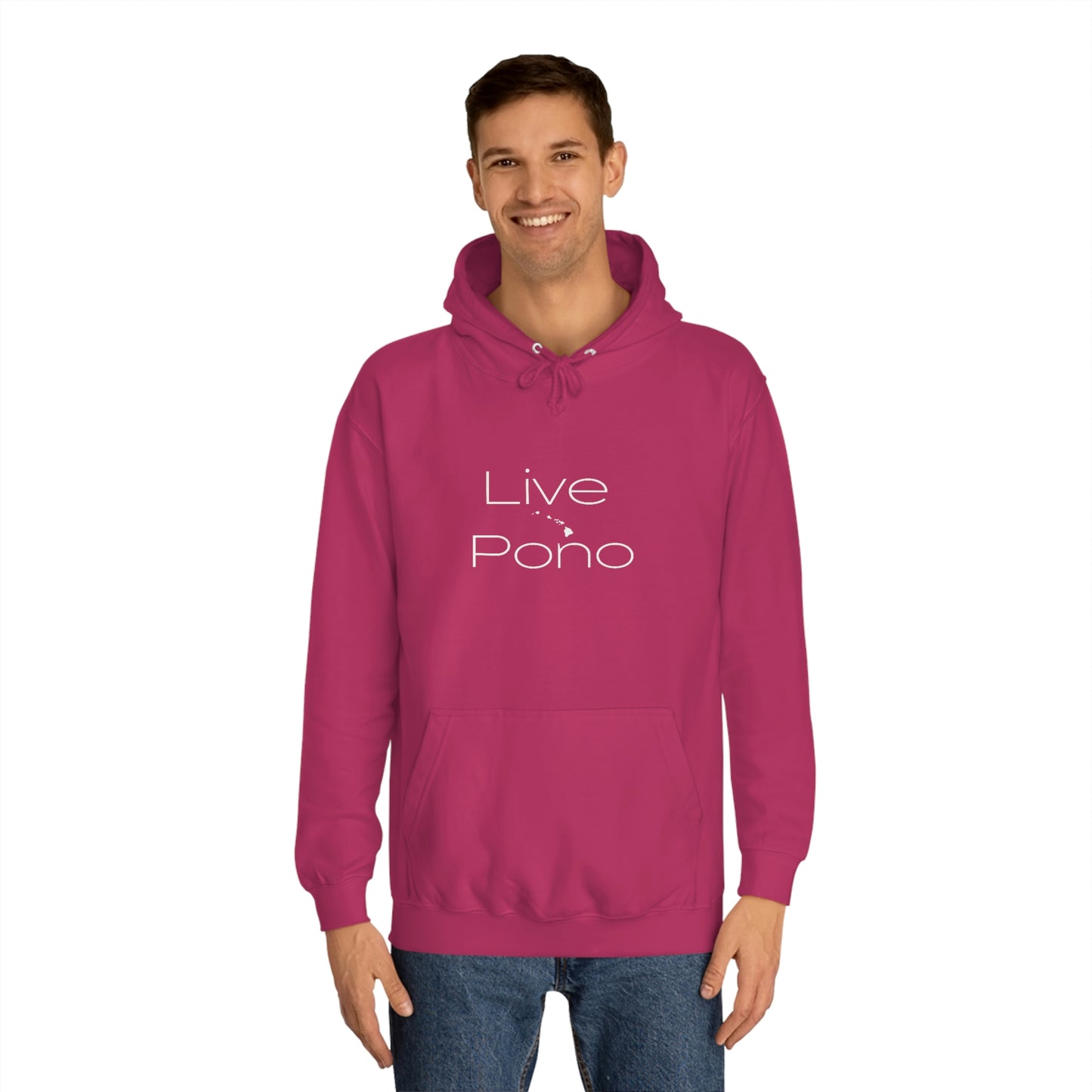 Live Pono Unisex College Hoodie