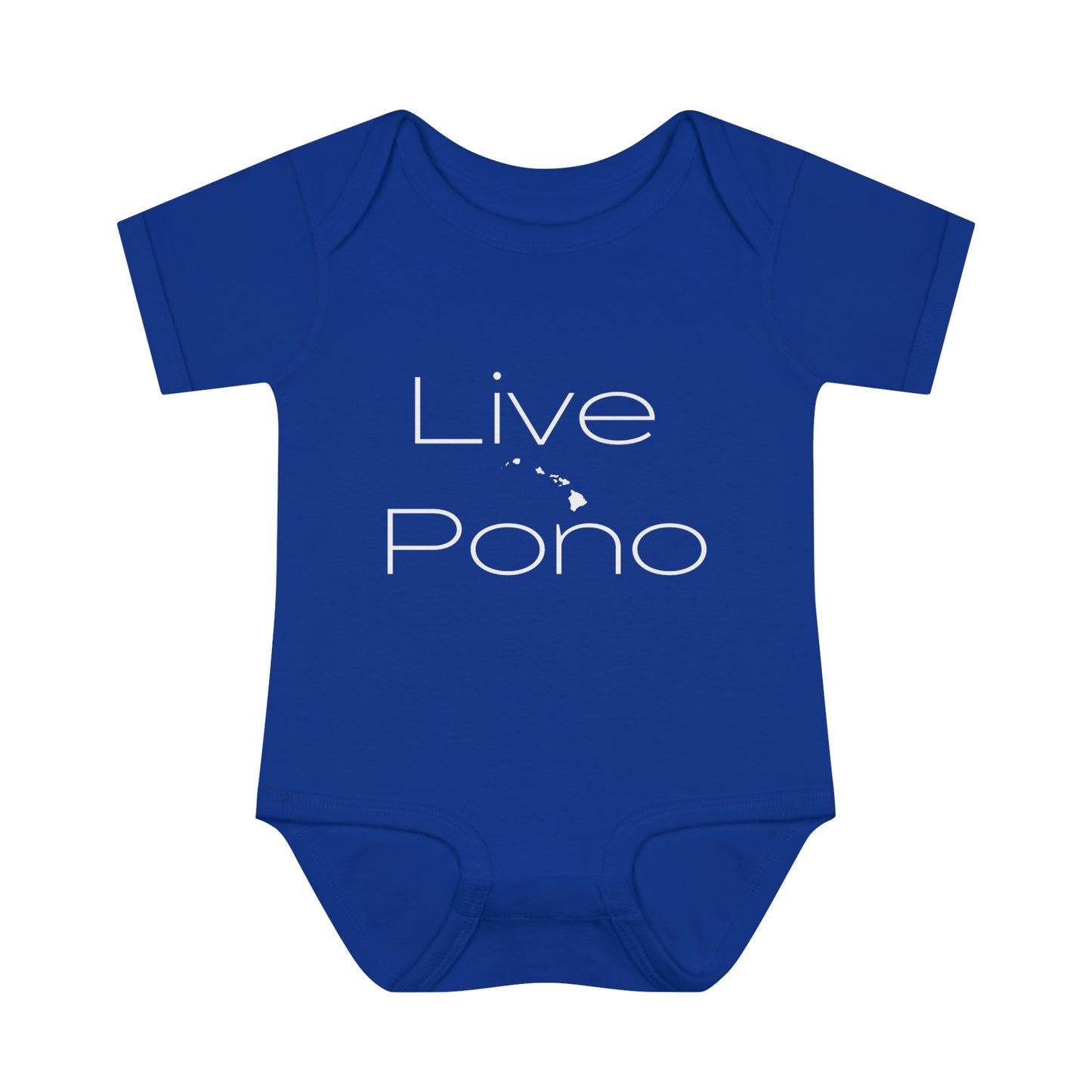 Live Pono Infant Baby Rib Bodysuit