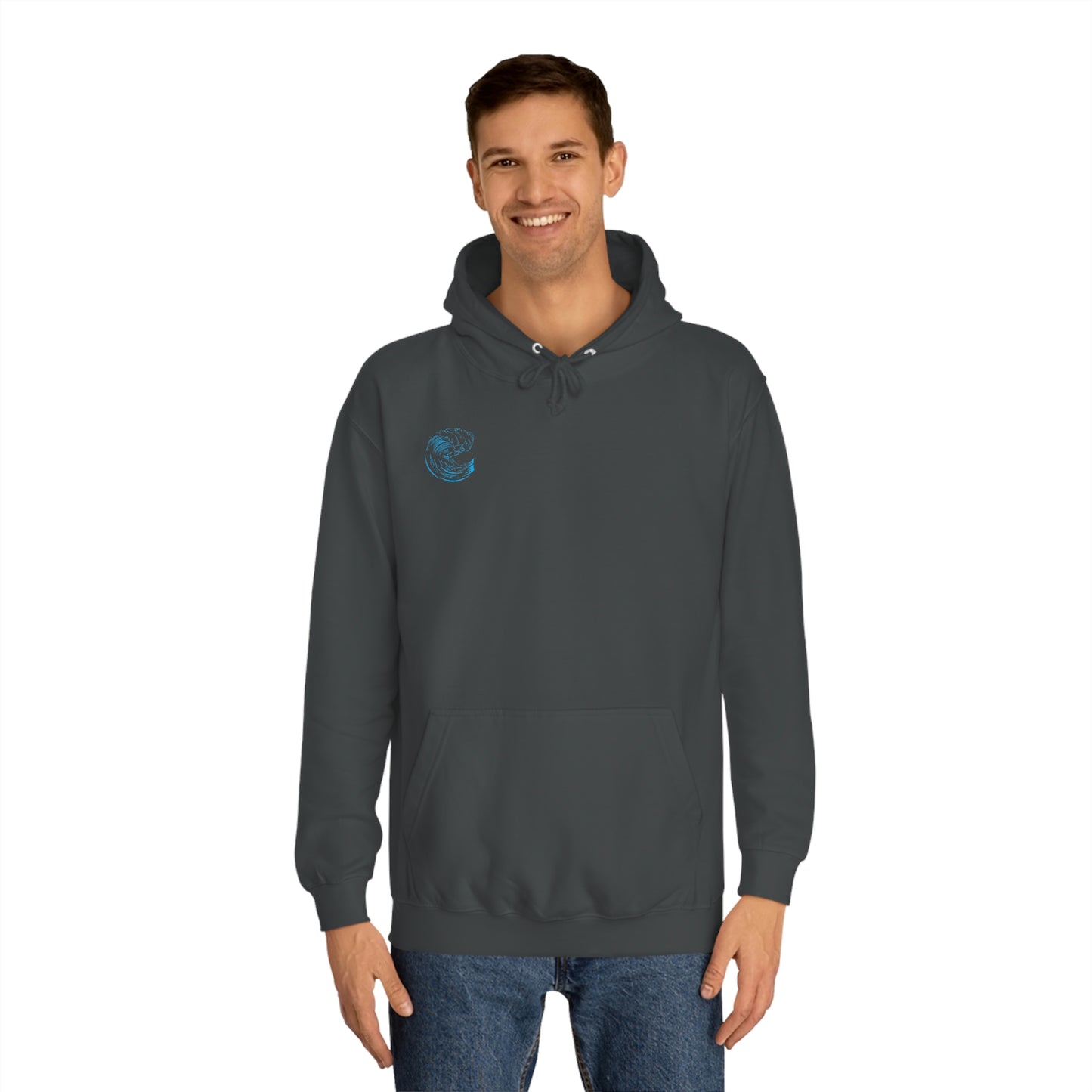 Just One More Wave Unisex College Hoodie