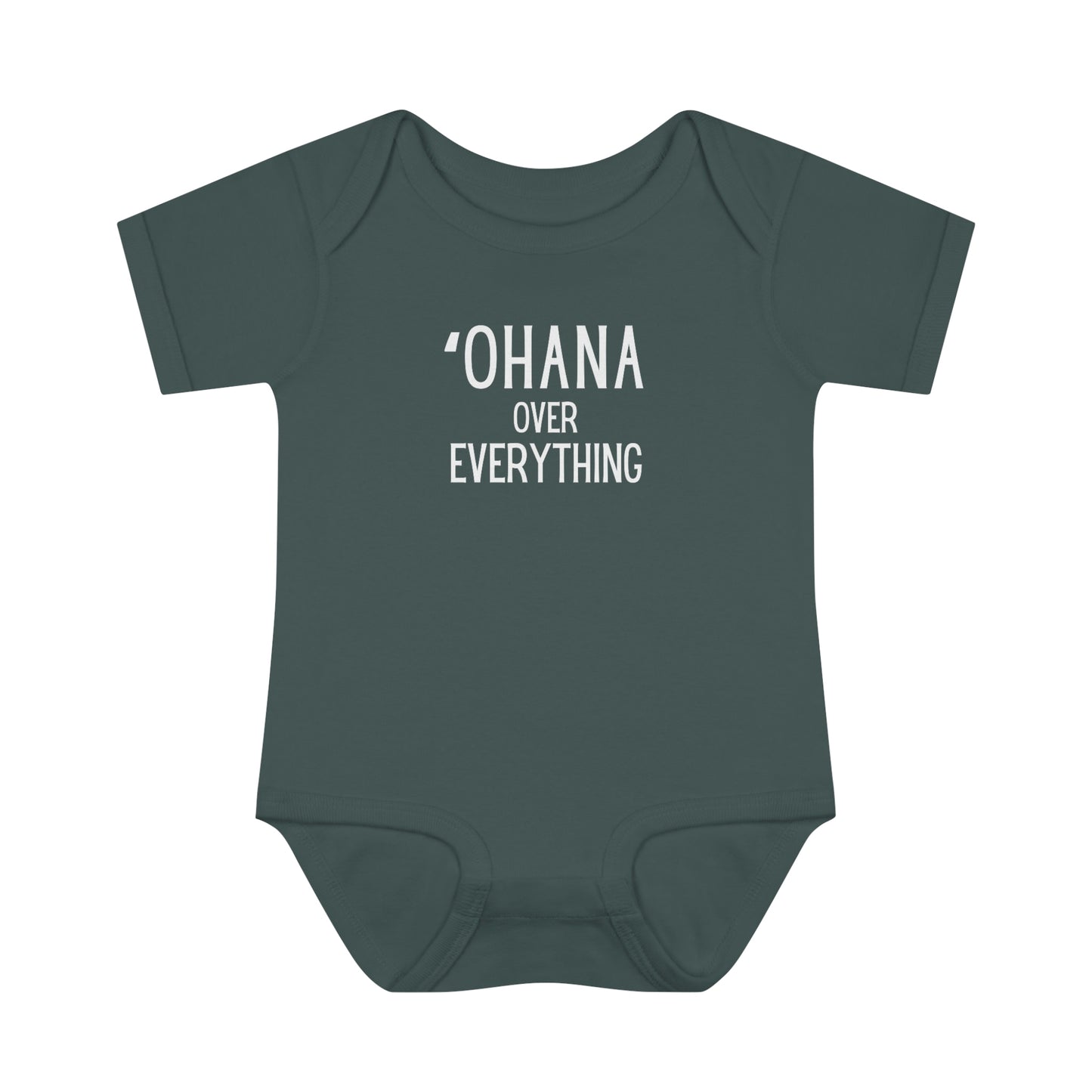 Ohana Infant Baby Rib Bodysuit