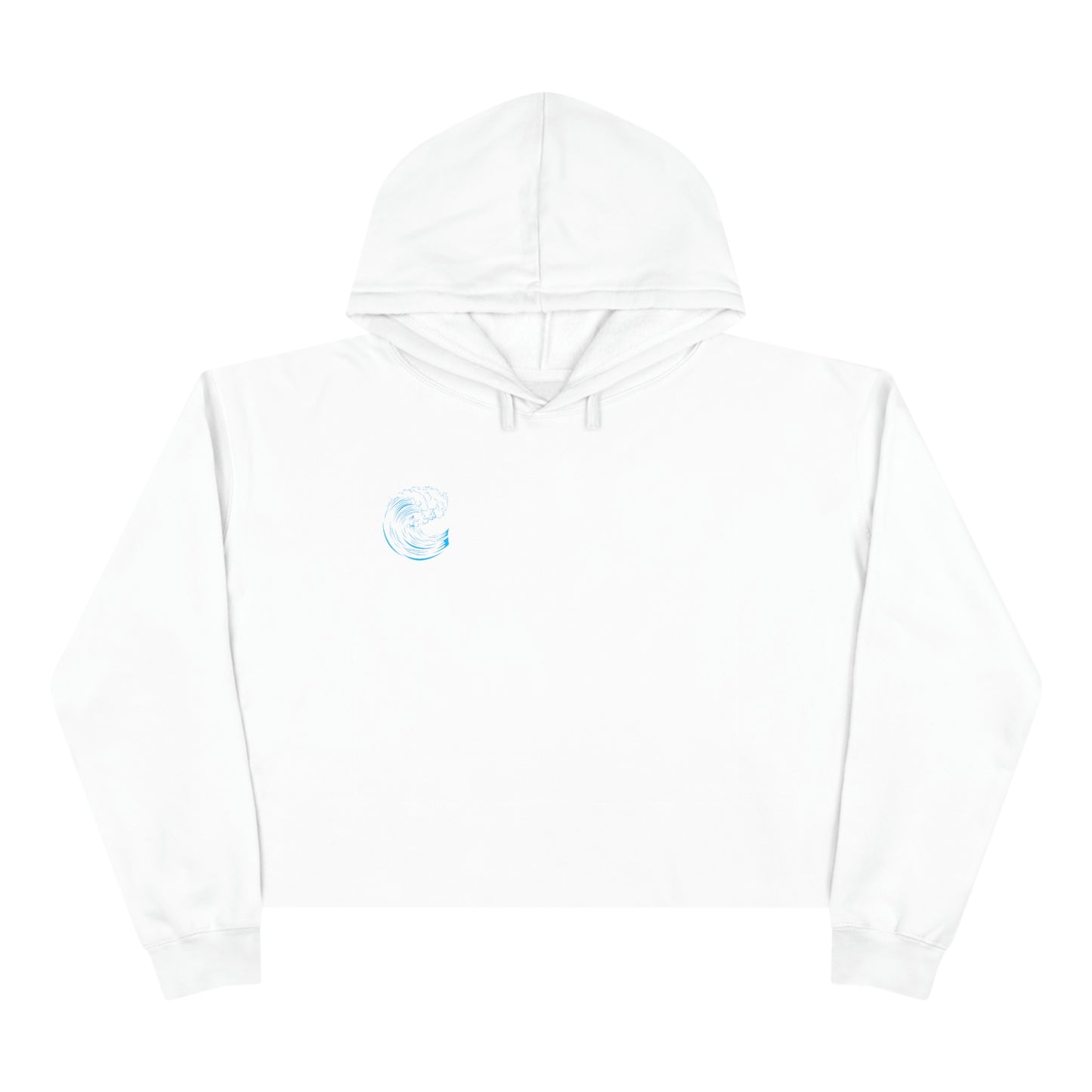 Just One More Wave Crop Hoodie