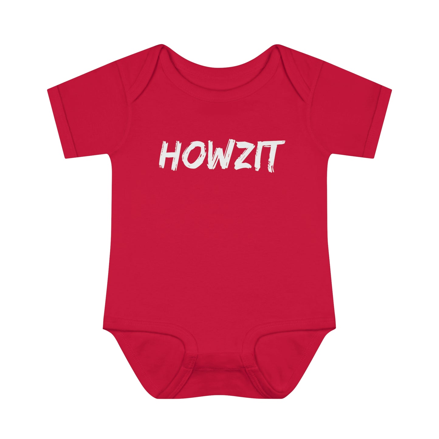 Howzit Infant Baby Rib Bodysuit