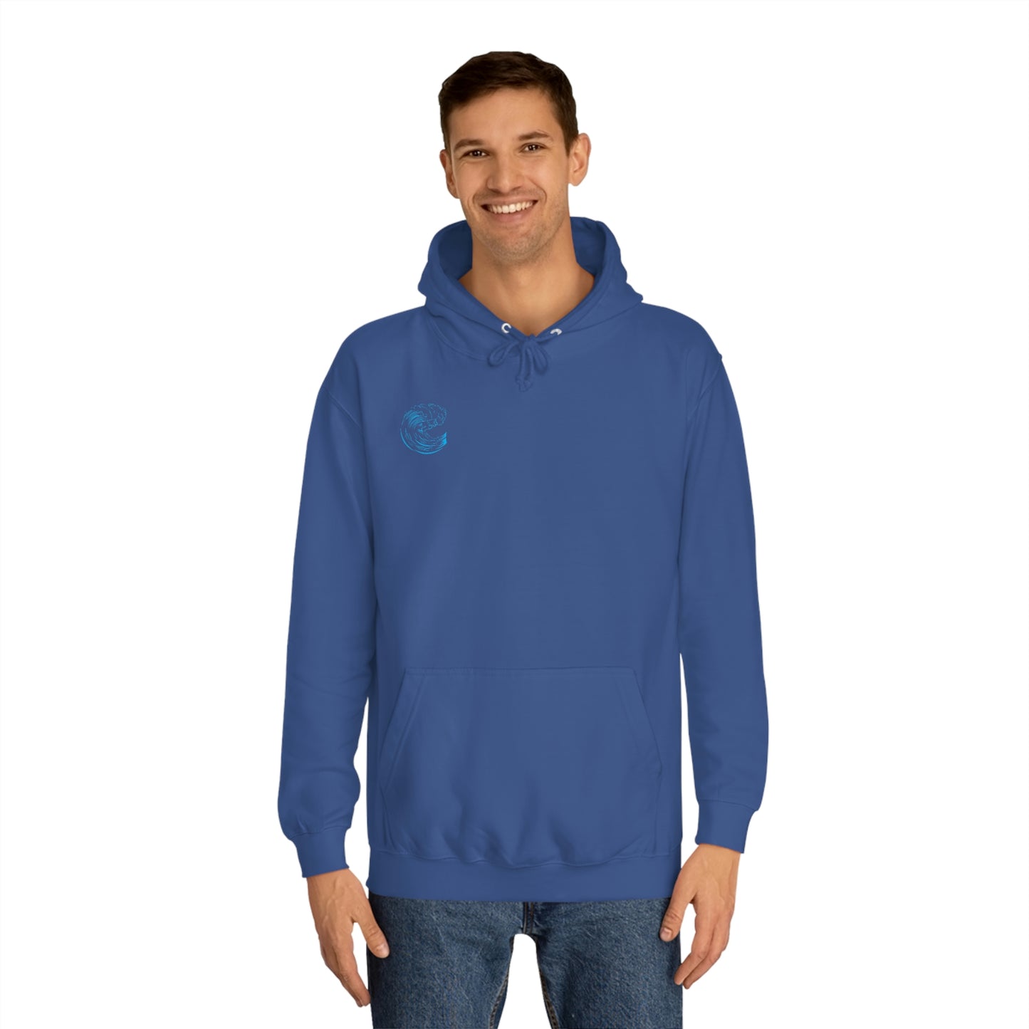 Just One More Wave Unisex College Hoodie