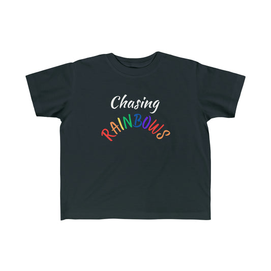 Chasing Rainbows Kid's Fine Jersey Tee