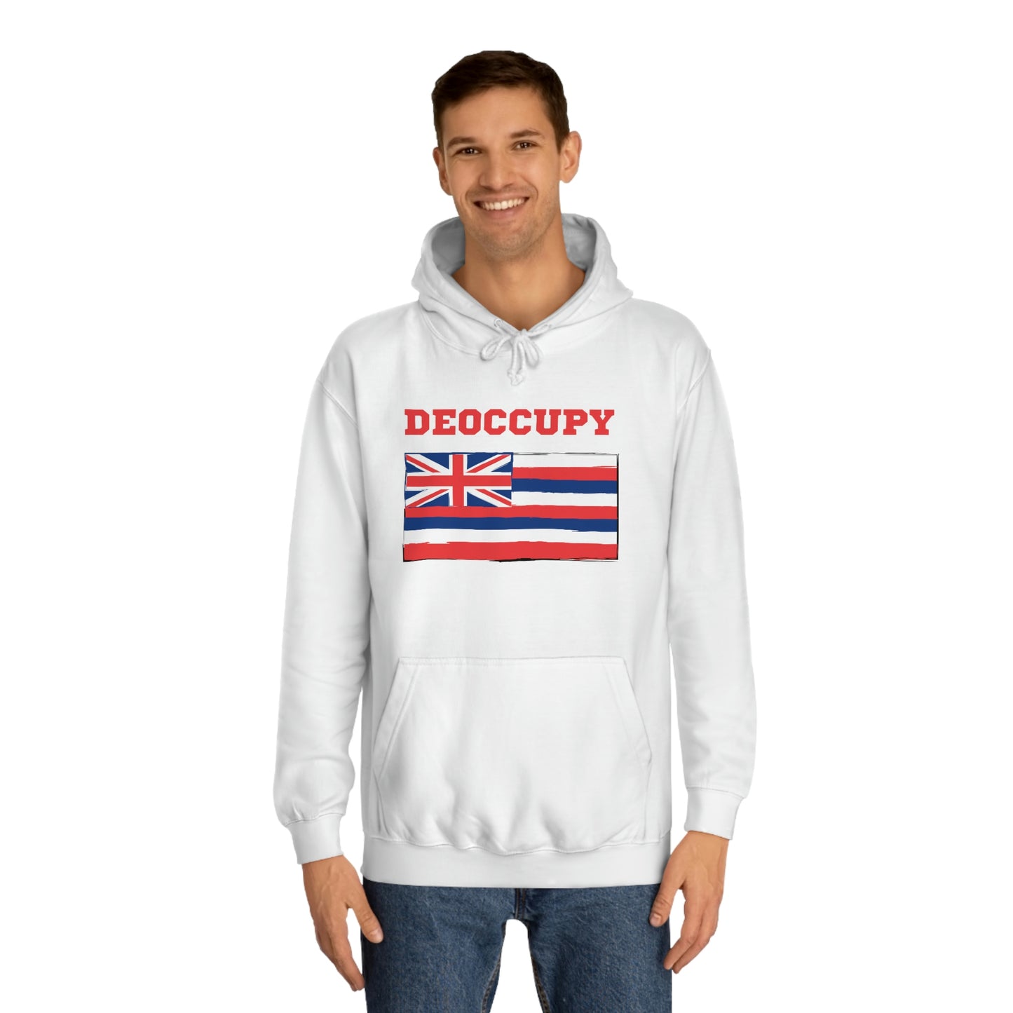 DEOCCUPY Unisex College Hoodie