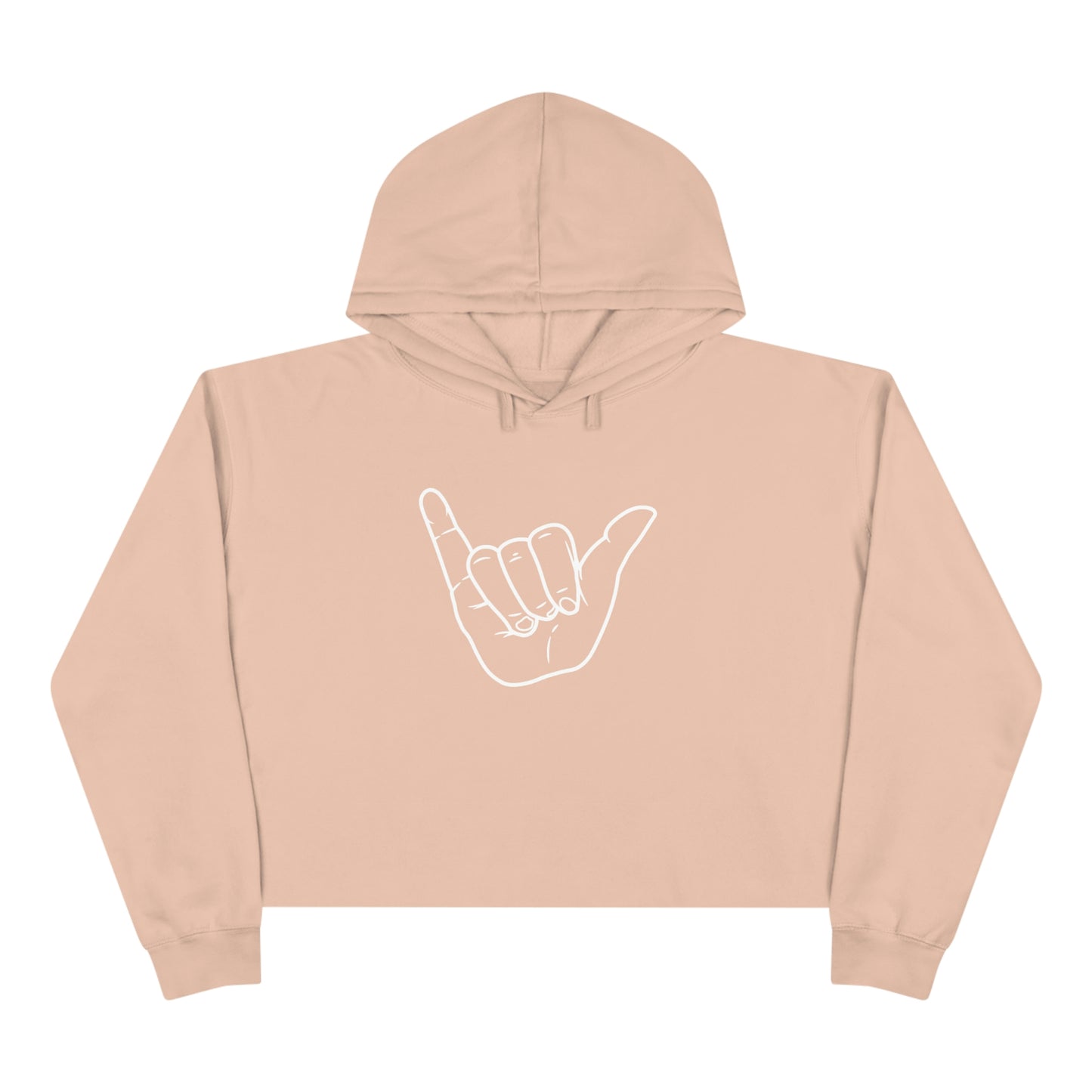 Shaka Crop Hoodie