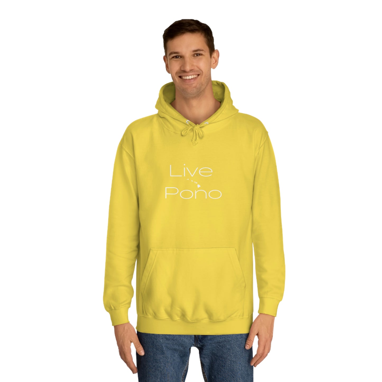 Live Pono Unisex College Hoodie