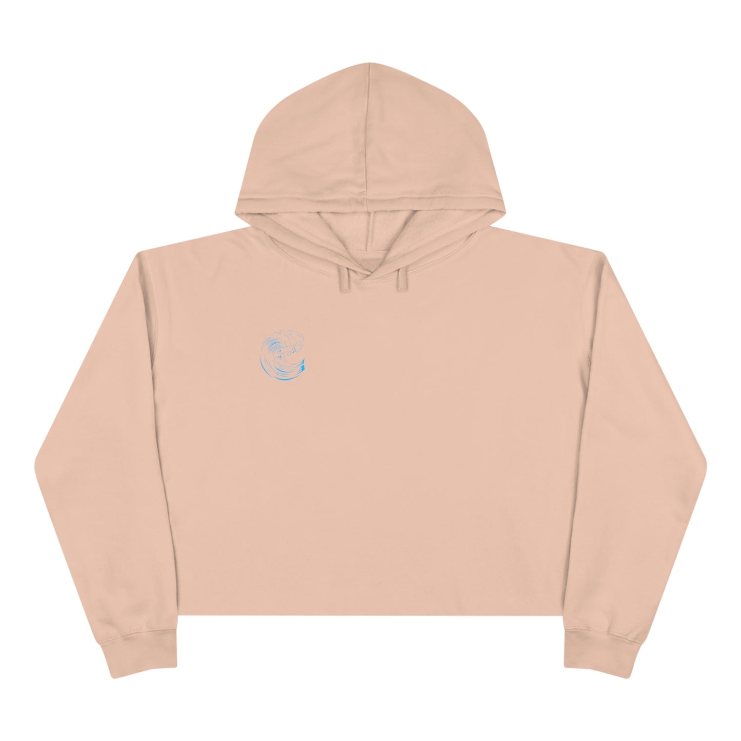 Just One More Wave Crop Hoodie