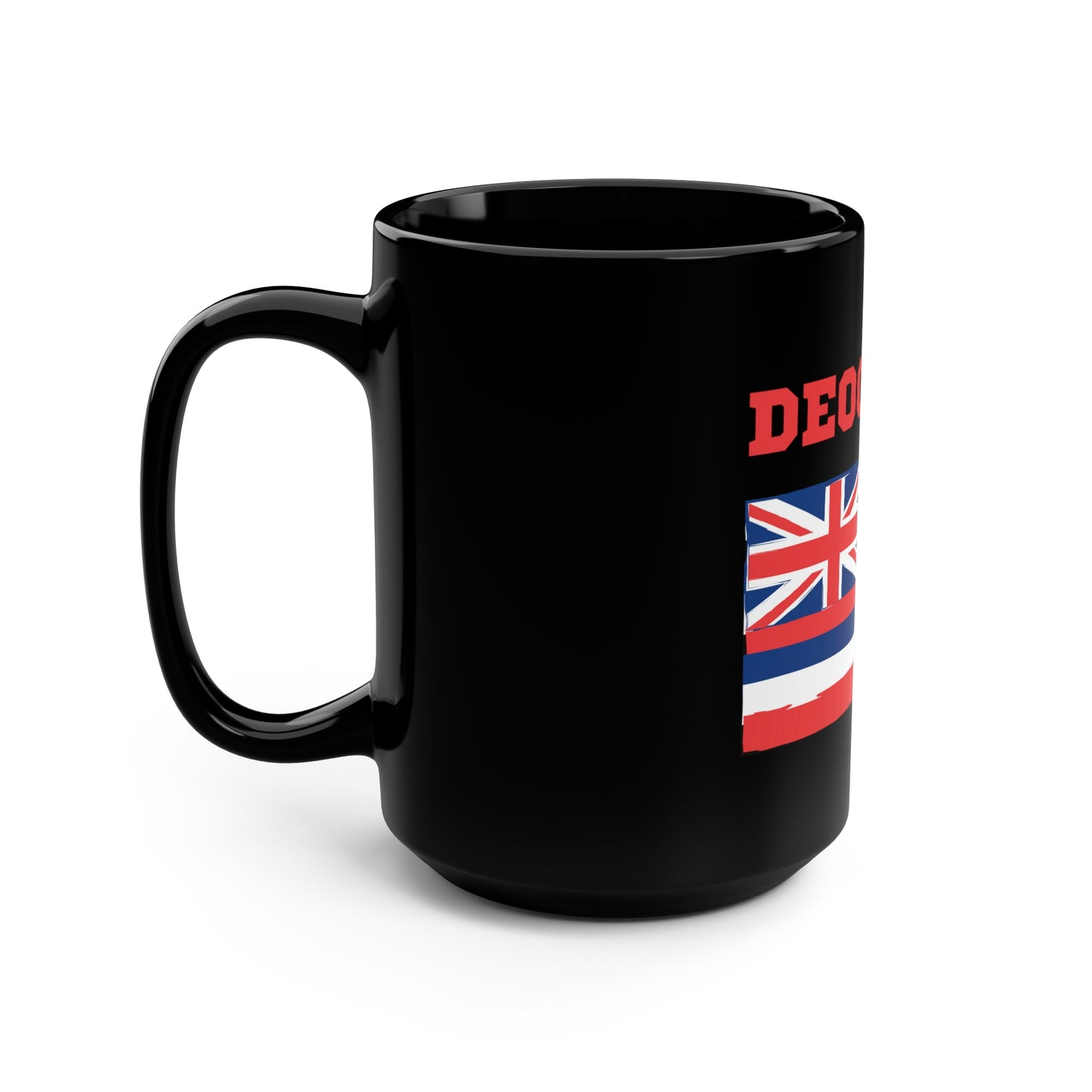 DEOCCUPY Black Mug, 15oz