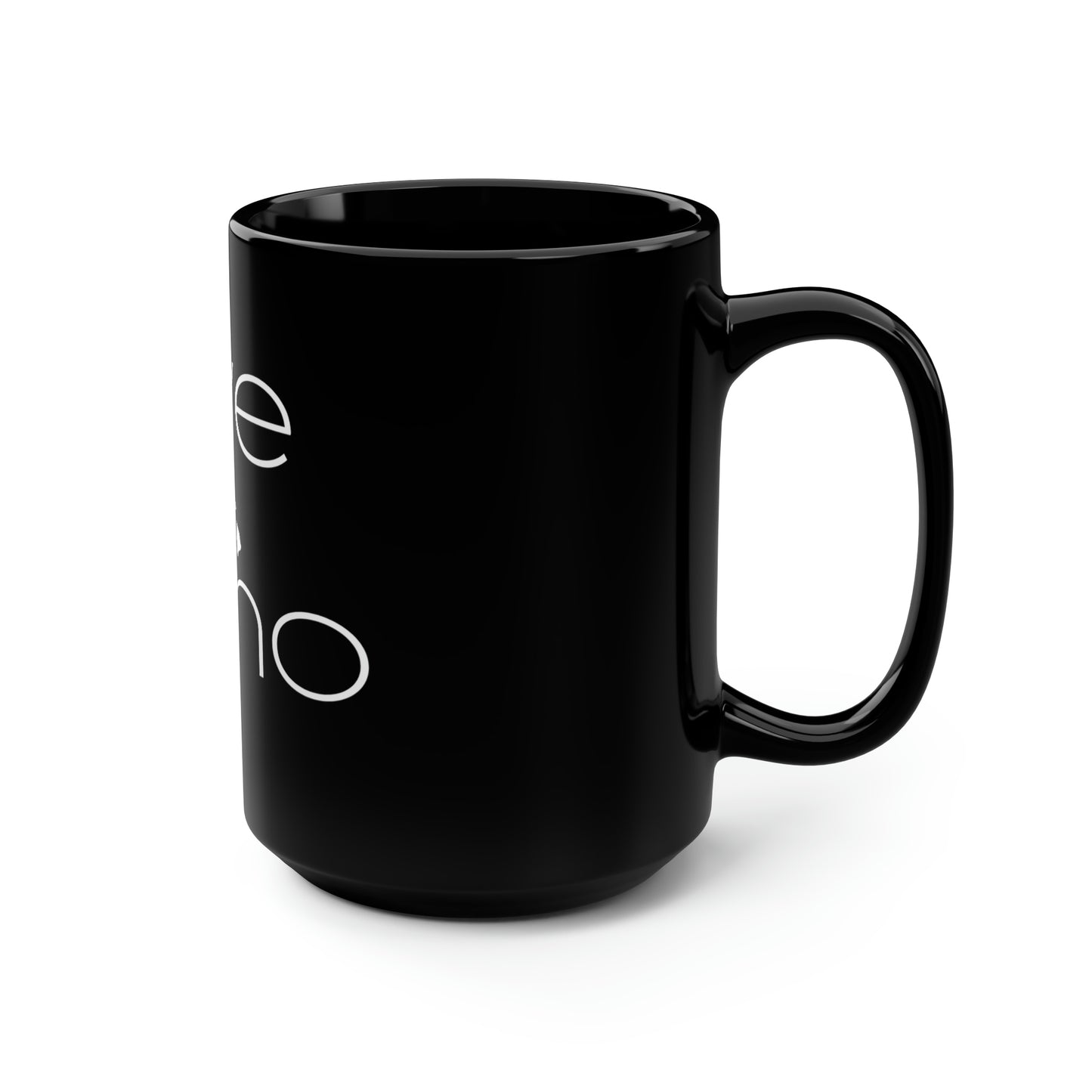 Live Pono Black Mug, 15oz