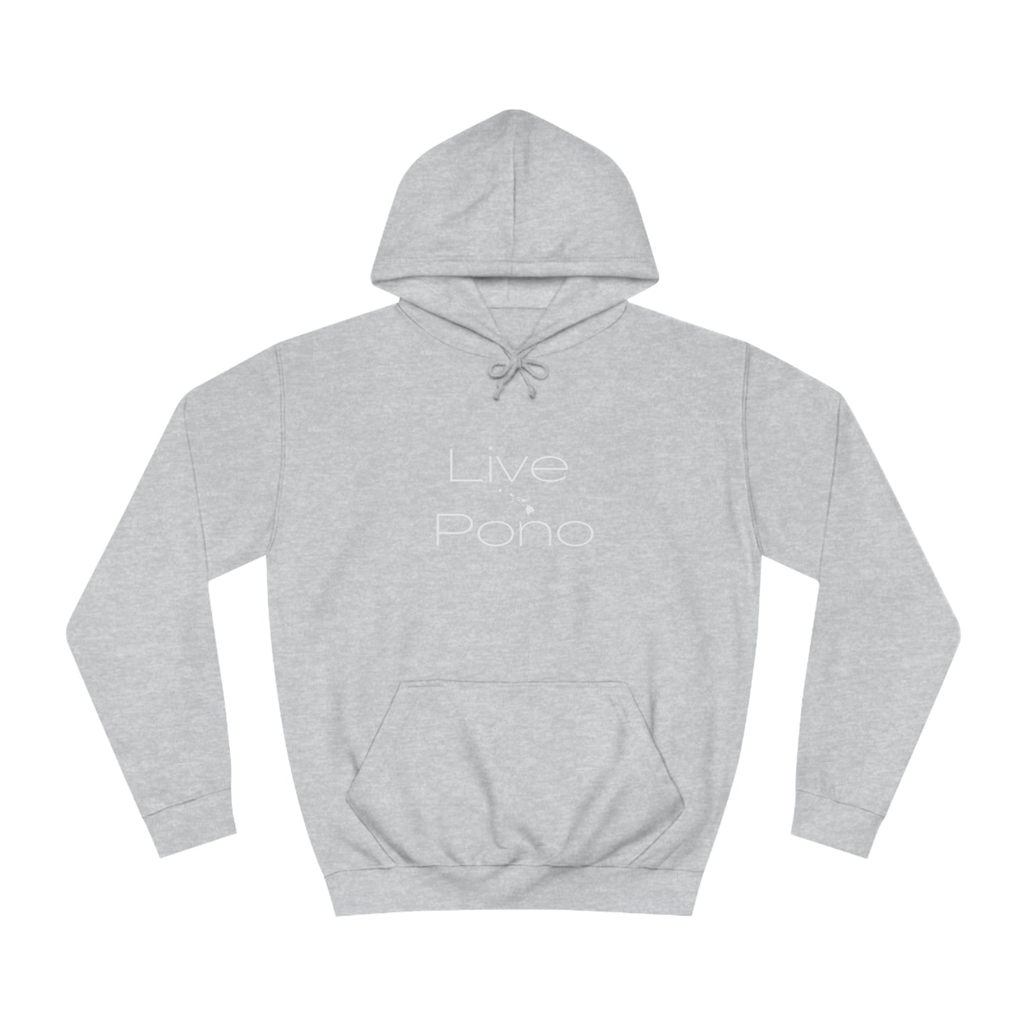 Live Pono Unisex College Hoodie