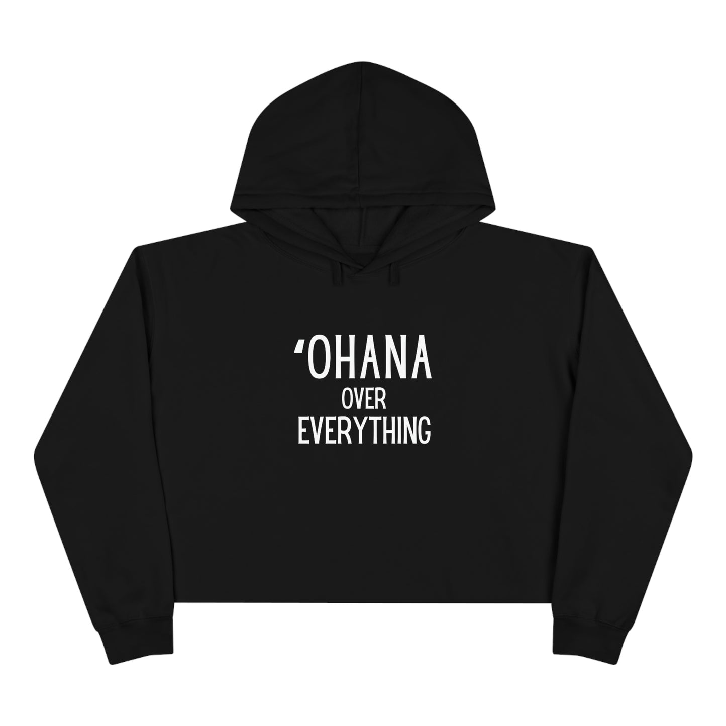 Ohana Crop Hoodie